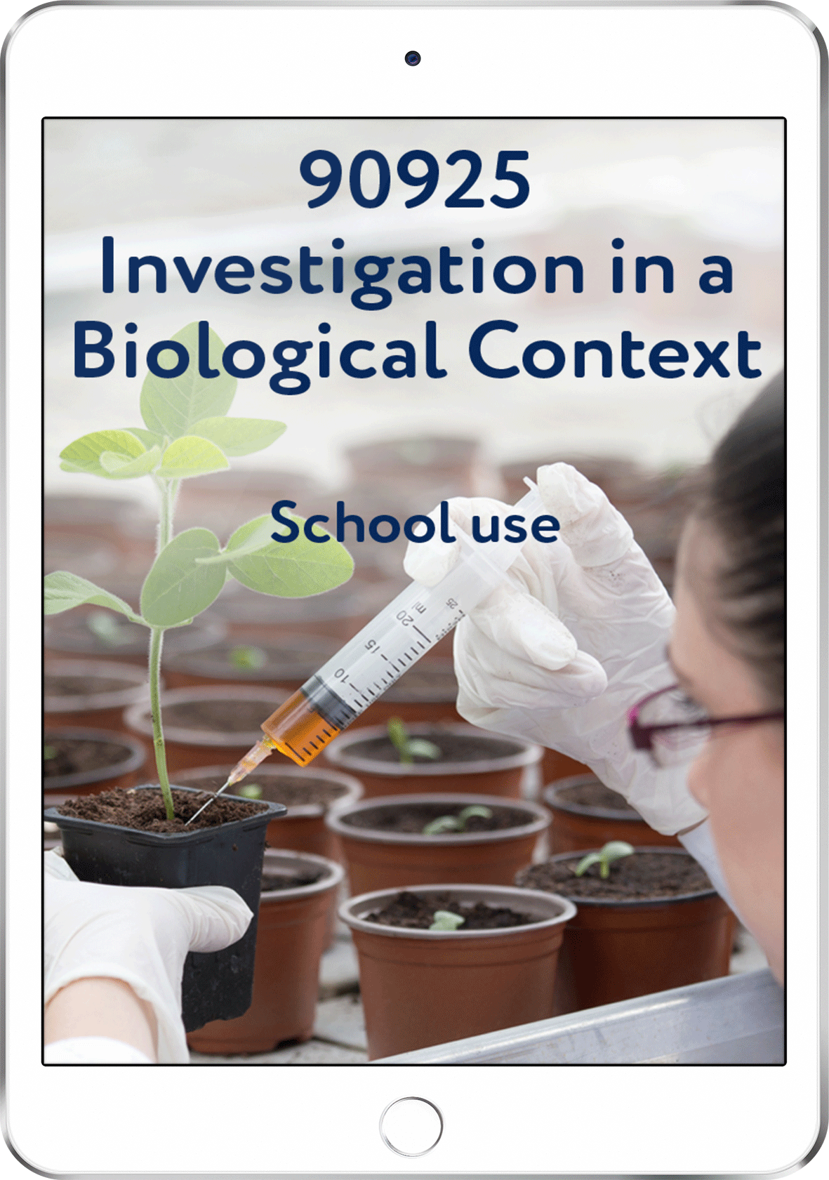 90925 Investigation in a Biological Context - School Use