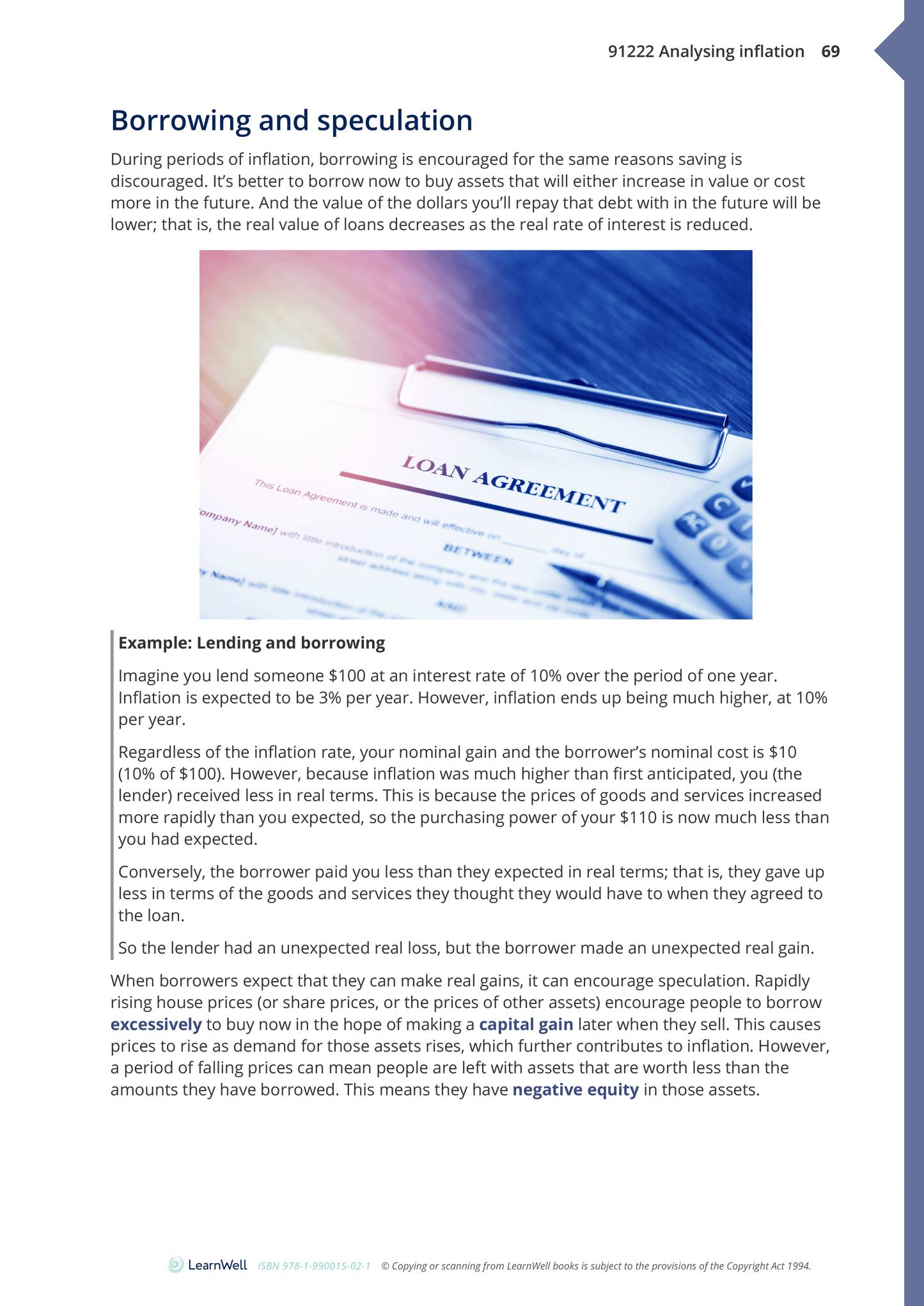 91222 Analysing Inflation Learning Guide