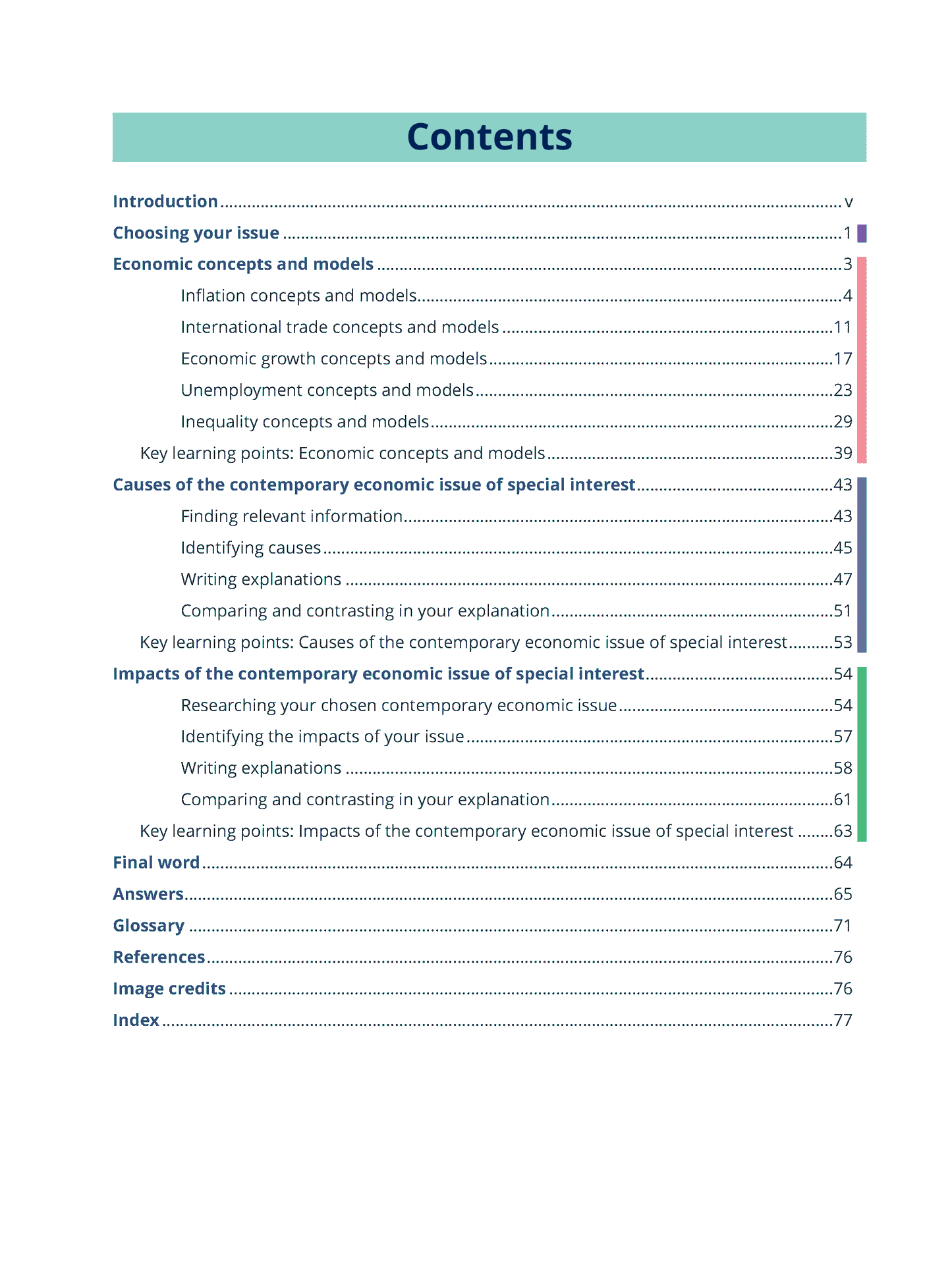 91228 Analyse a Contemporary Economic Issue Learning Guide