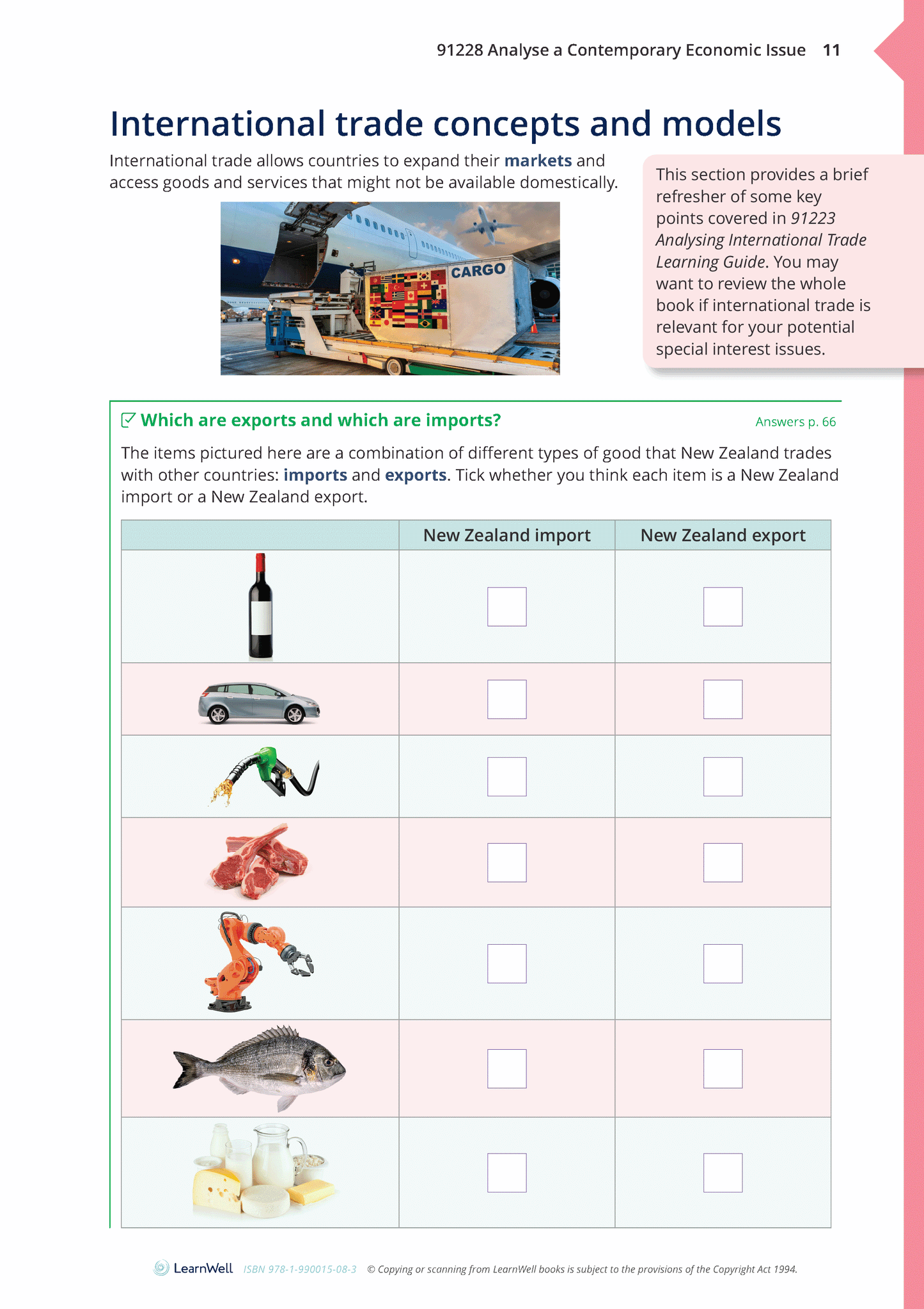 91228 Analyse a Contemporary Economic Issue Learning Guide