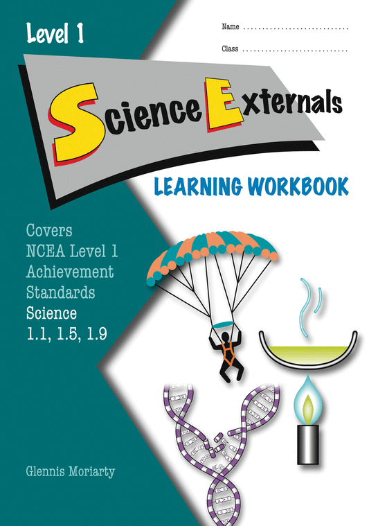 Level 1 Science Externals Learning Workbook - SPECIAL (damaged stock at $10 each)