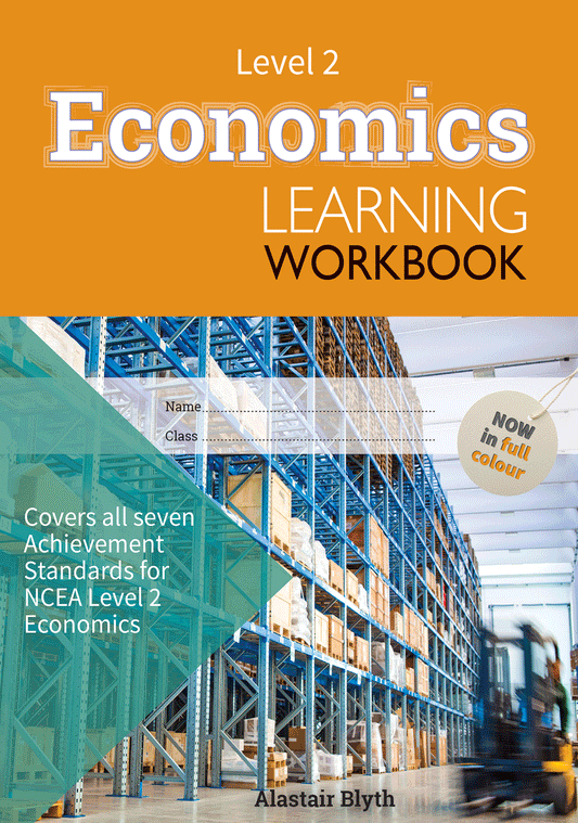Level 2 Economics Learning Workbook - SPECIAL (damaged stock at $10 each)