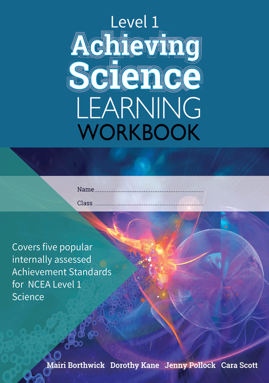 Level 1 Achieving Science Learning Workbook - SPECIAL (damaged stock at $10 each)