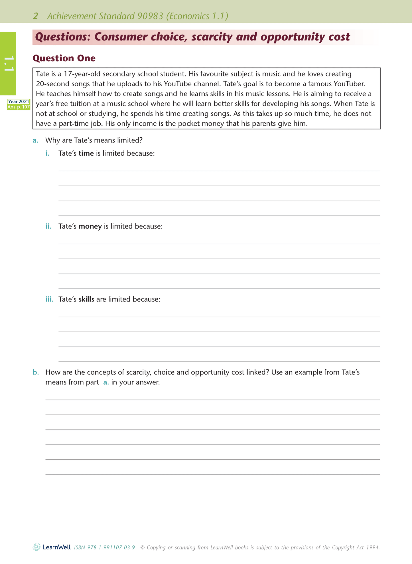Level 1 Economics AME Workbook