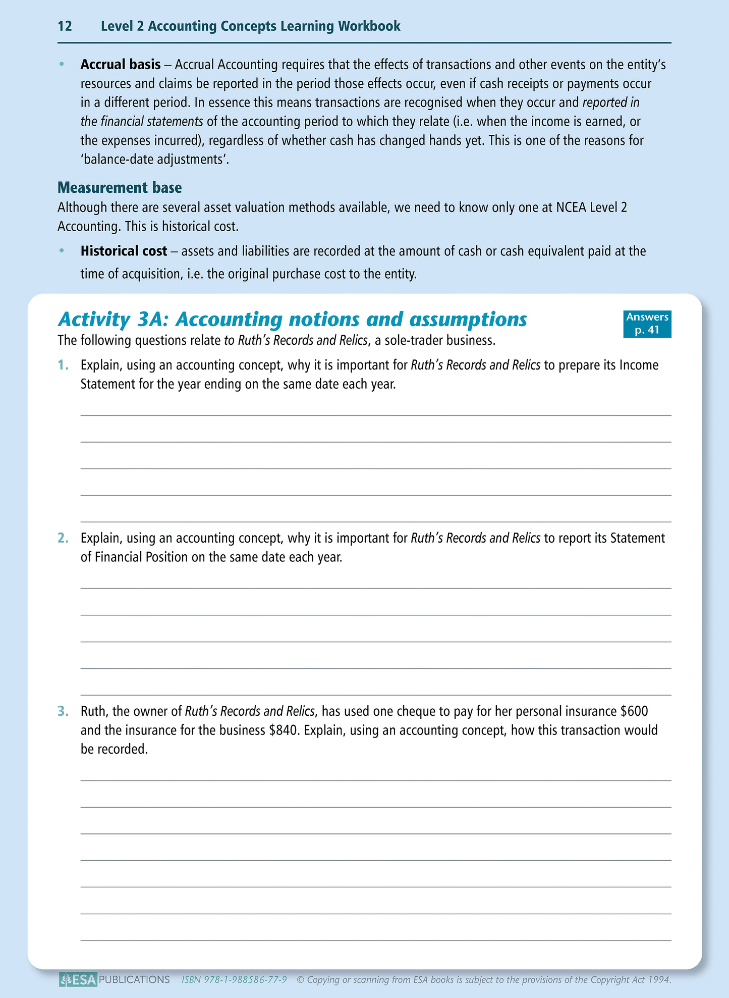 Level 2 Accounting Concepts 2.1 Learning Workbook