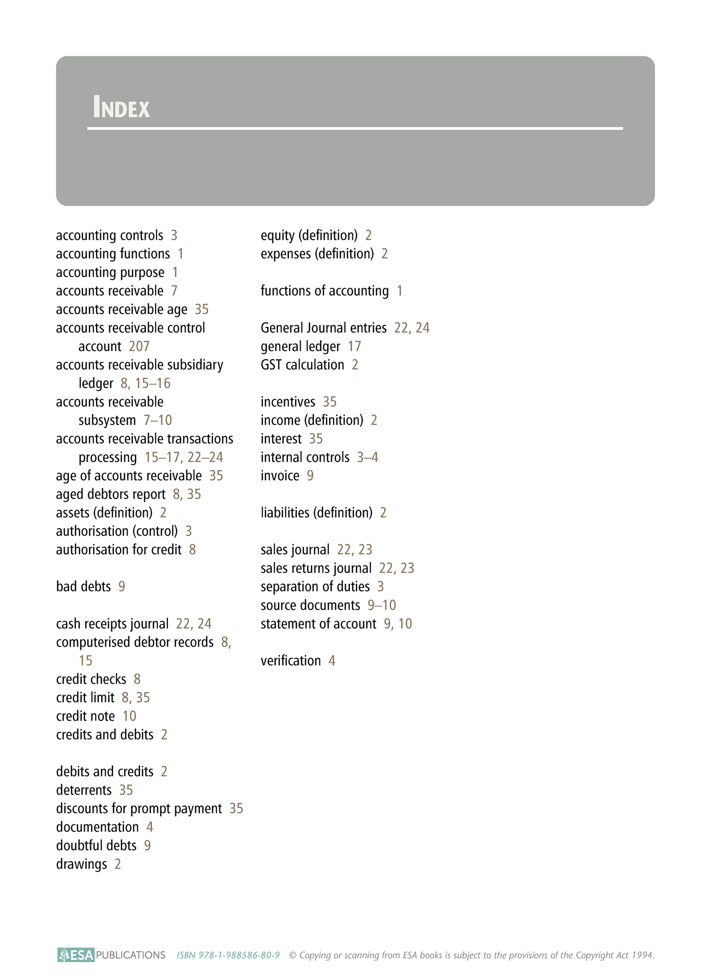 Level 2 Accounts Receivable Subsystems 2.6 Learning Workbook