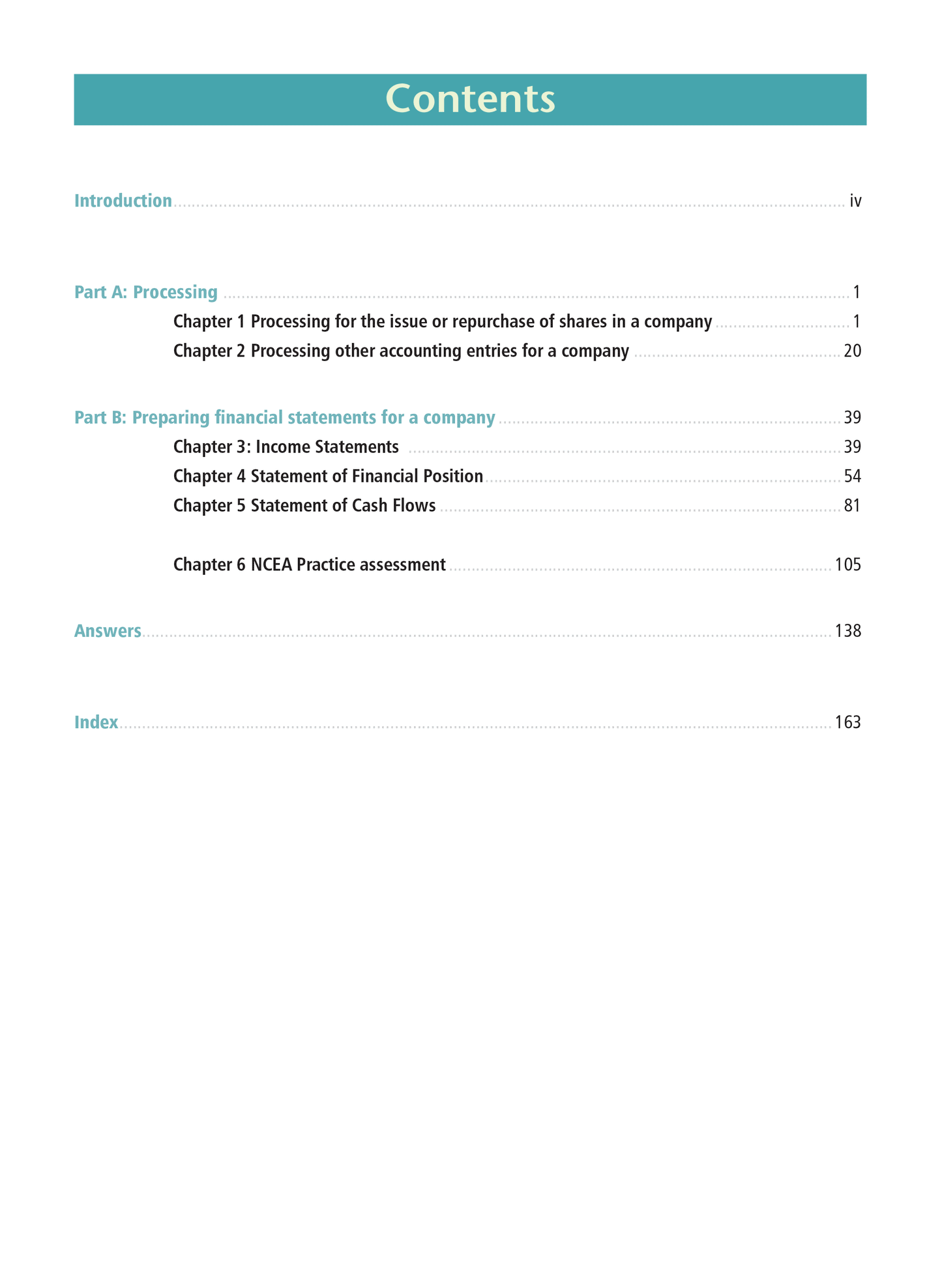 Level 3 Preparing Company Financial Statements 3.3 Learning Workbook