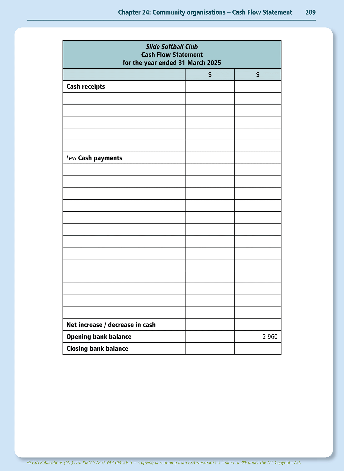 Level 1 Accounting Learning Workbook