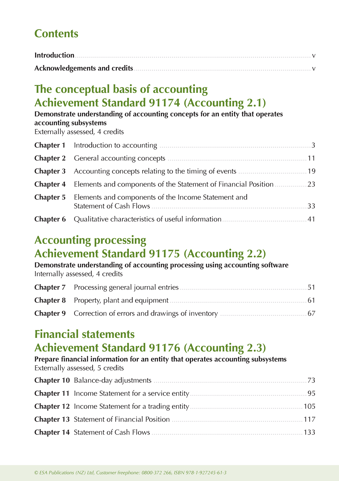 Level 2 Accounting ESA Study Guide