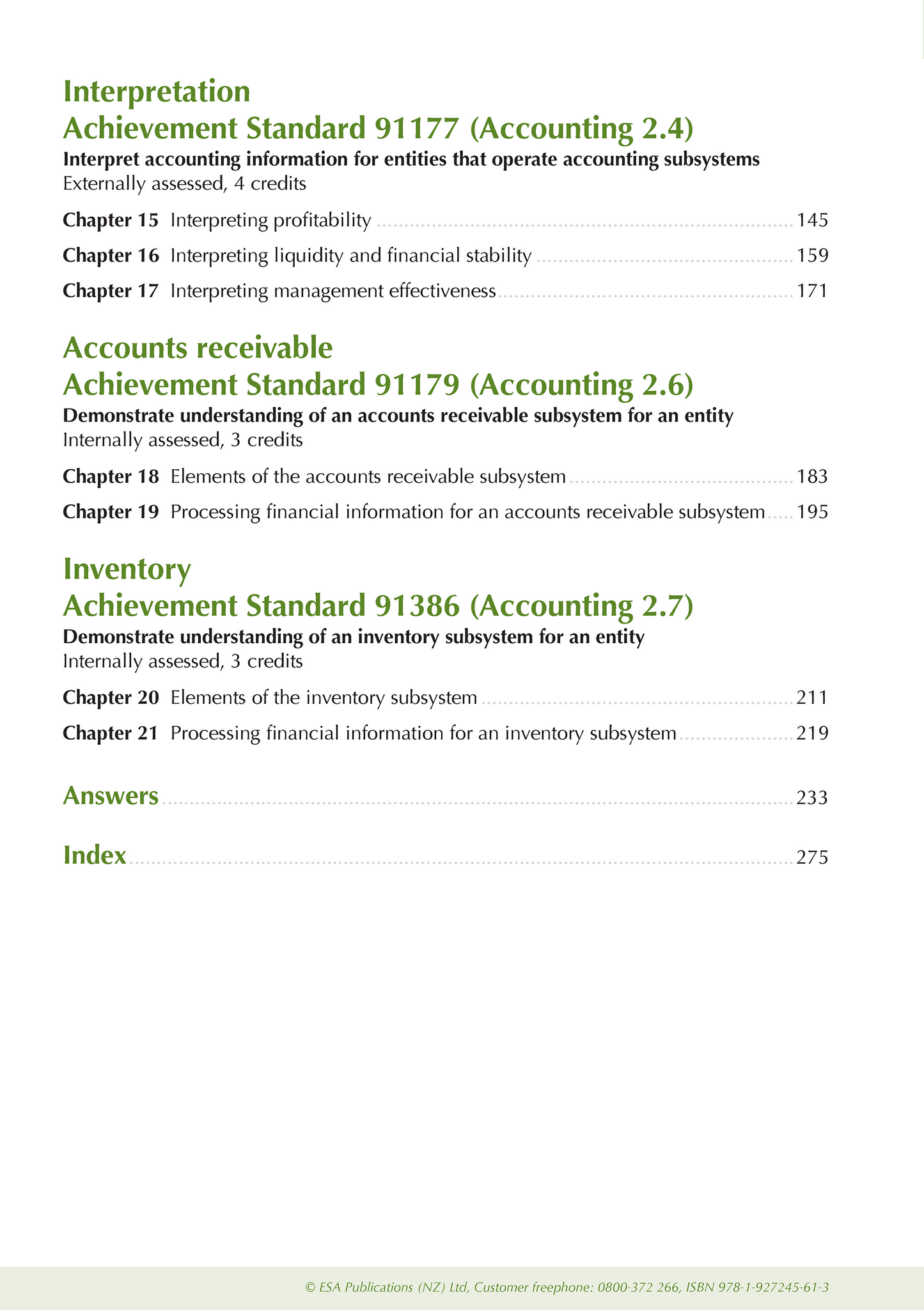 Level 2 Accounting ESA Study Guide