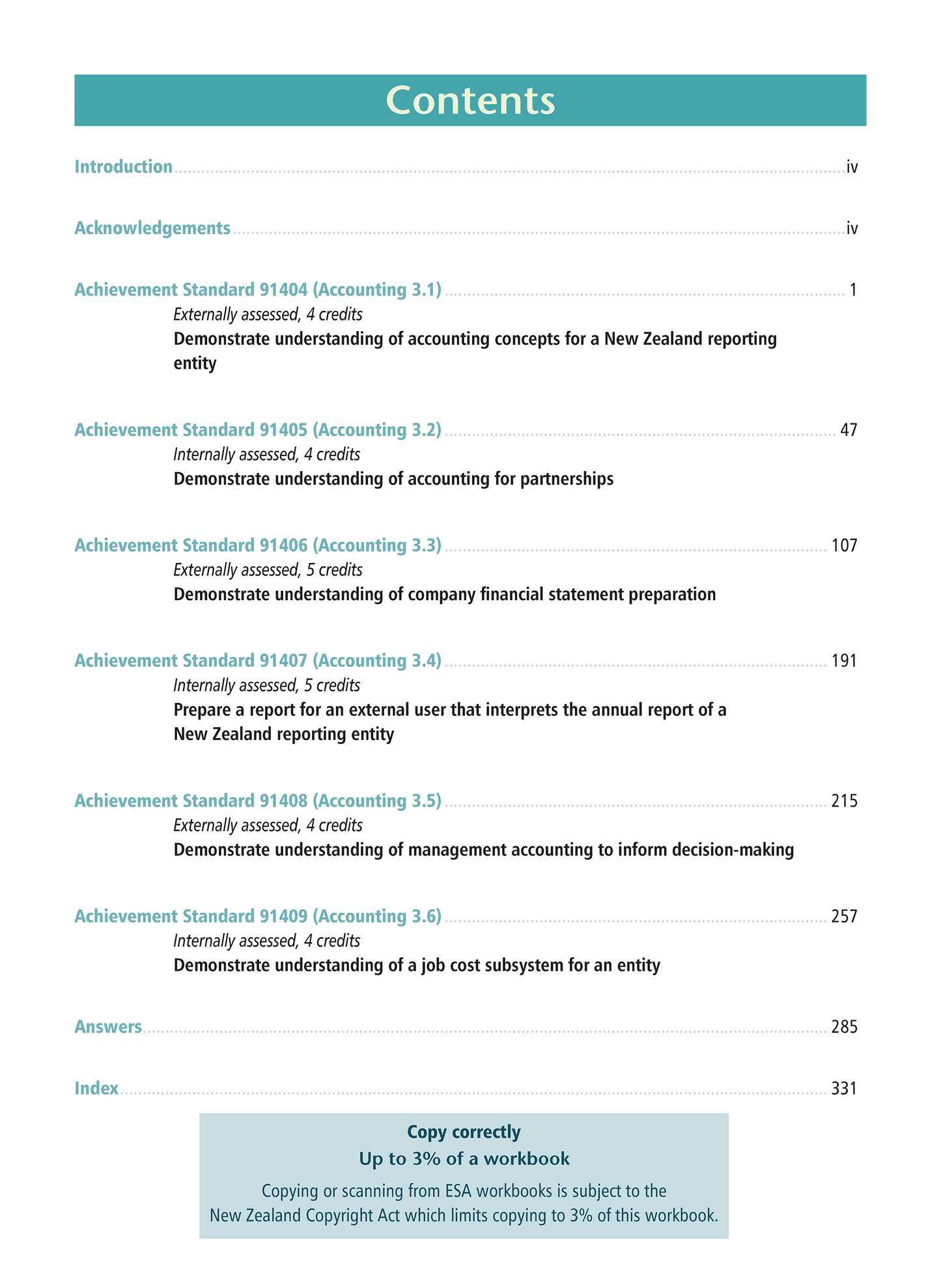 Level 3 Accounting Learning Workbook