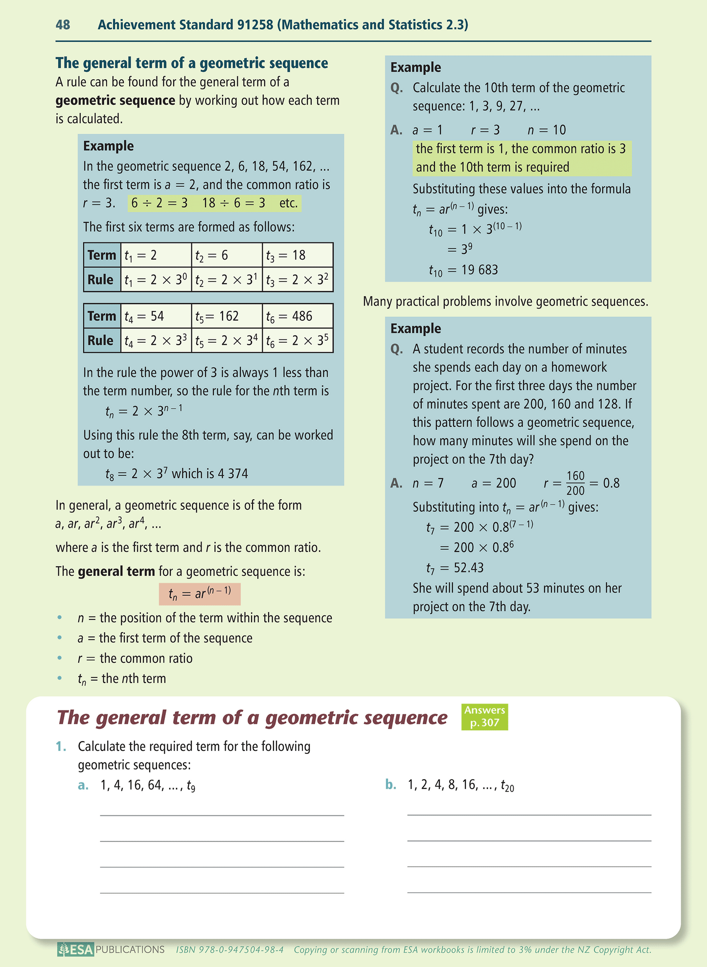 Level 2 Achieving Mathematics and Statistics Learning Workbook