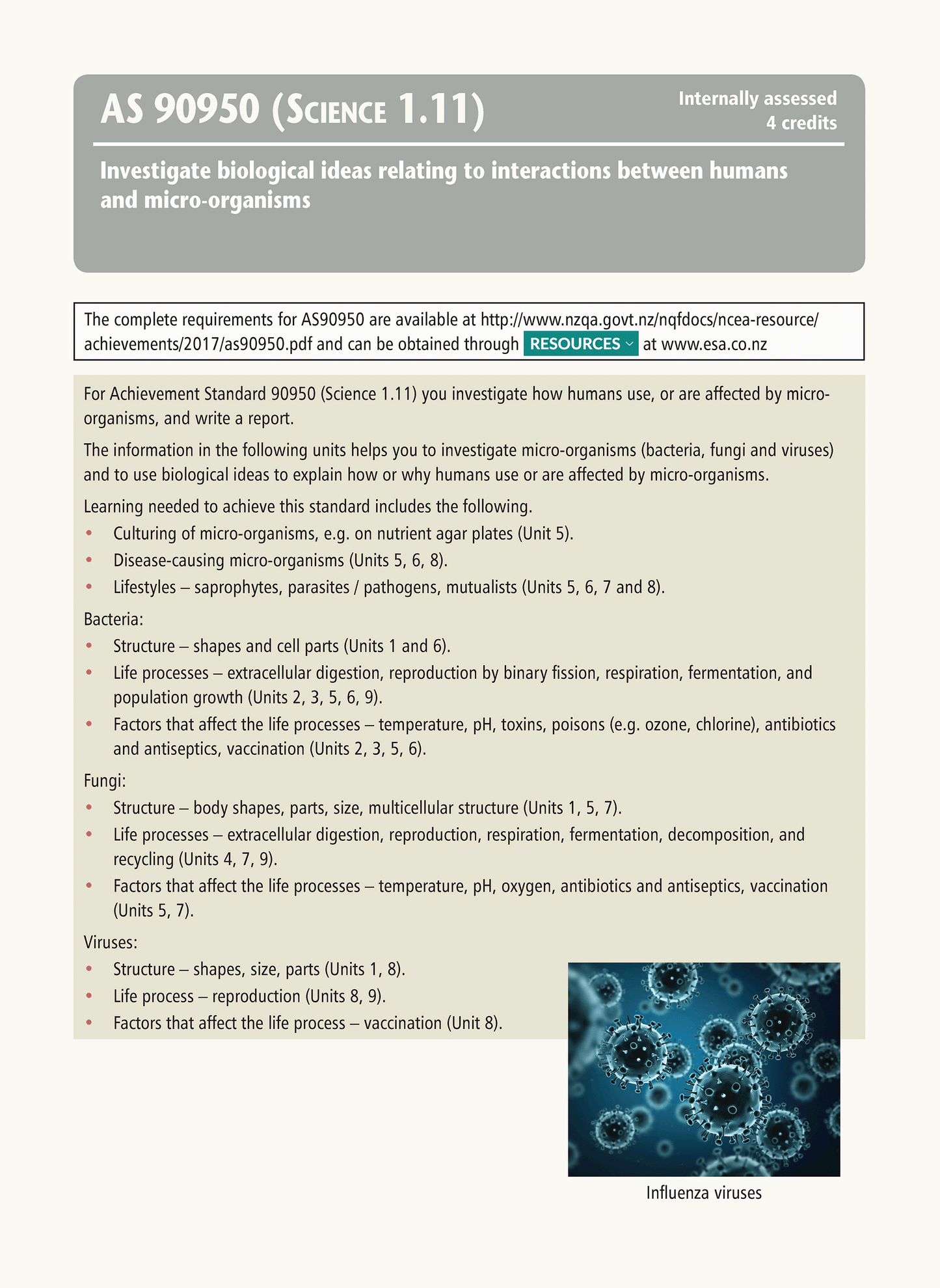 Level 1 Achieving Science Learning Workbook