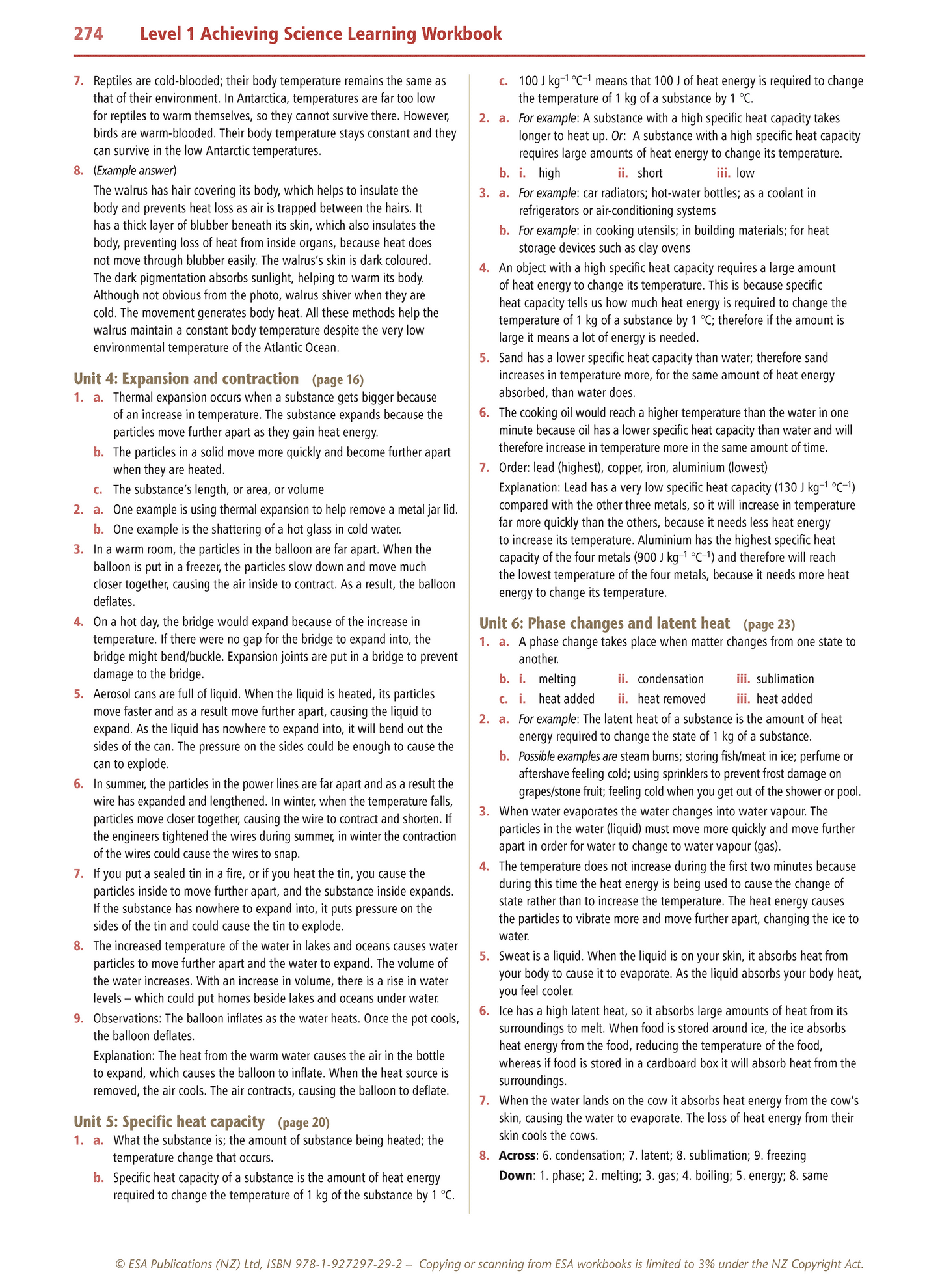 Level 1 Achieving Science Learning Workbook - SPECIAL (damaged stock at $10 each)