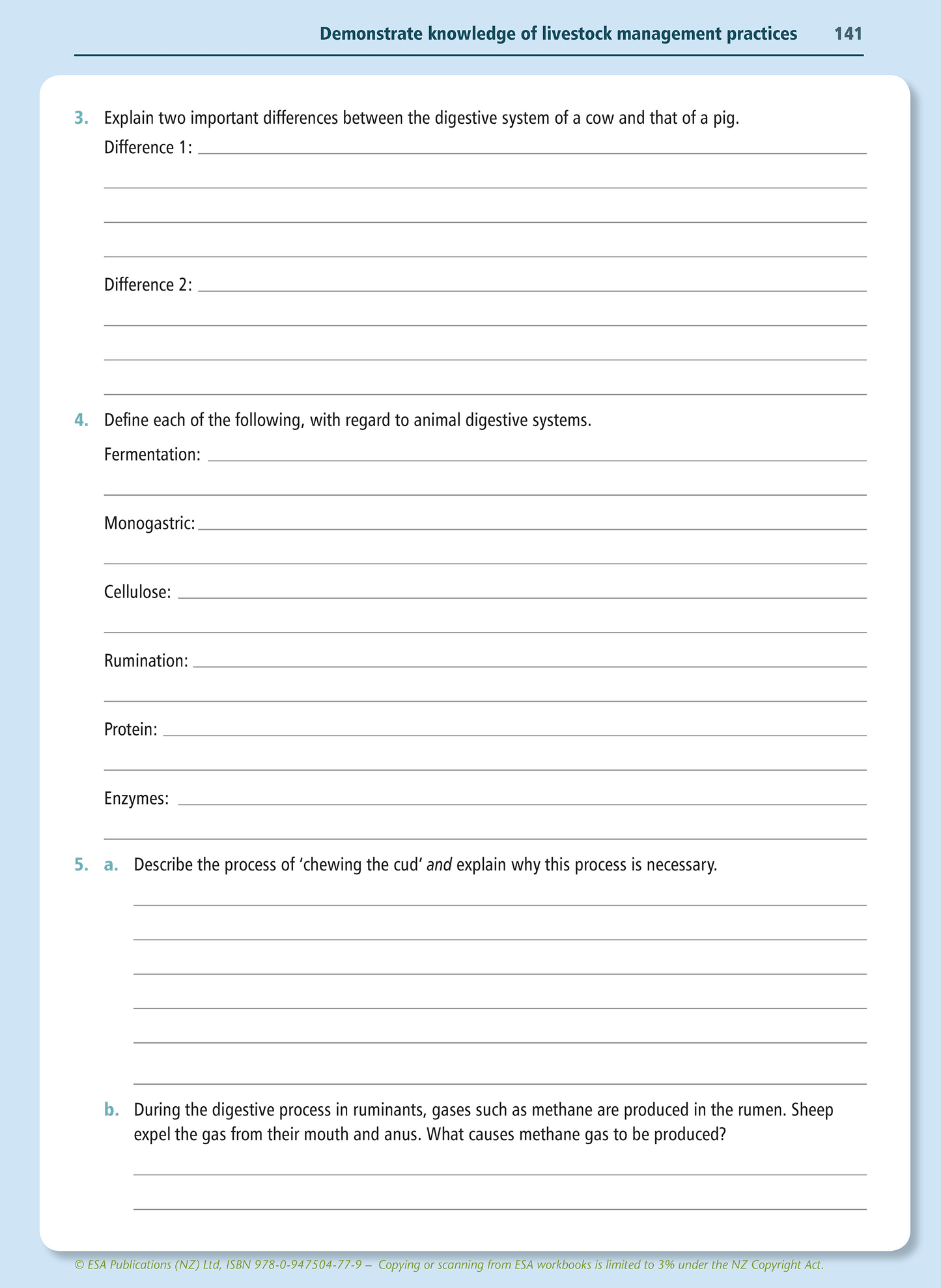 Level 1 Agriculture Learning Workbook