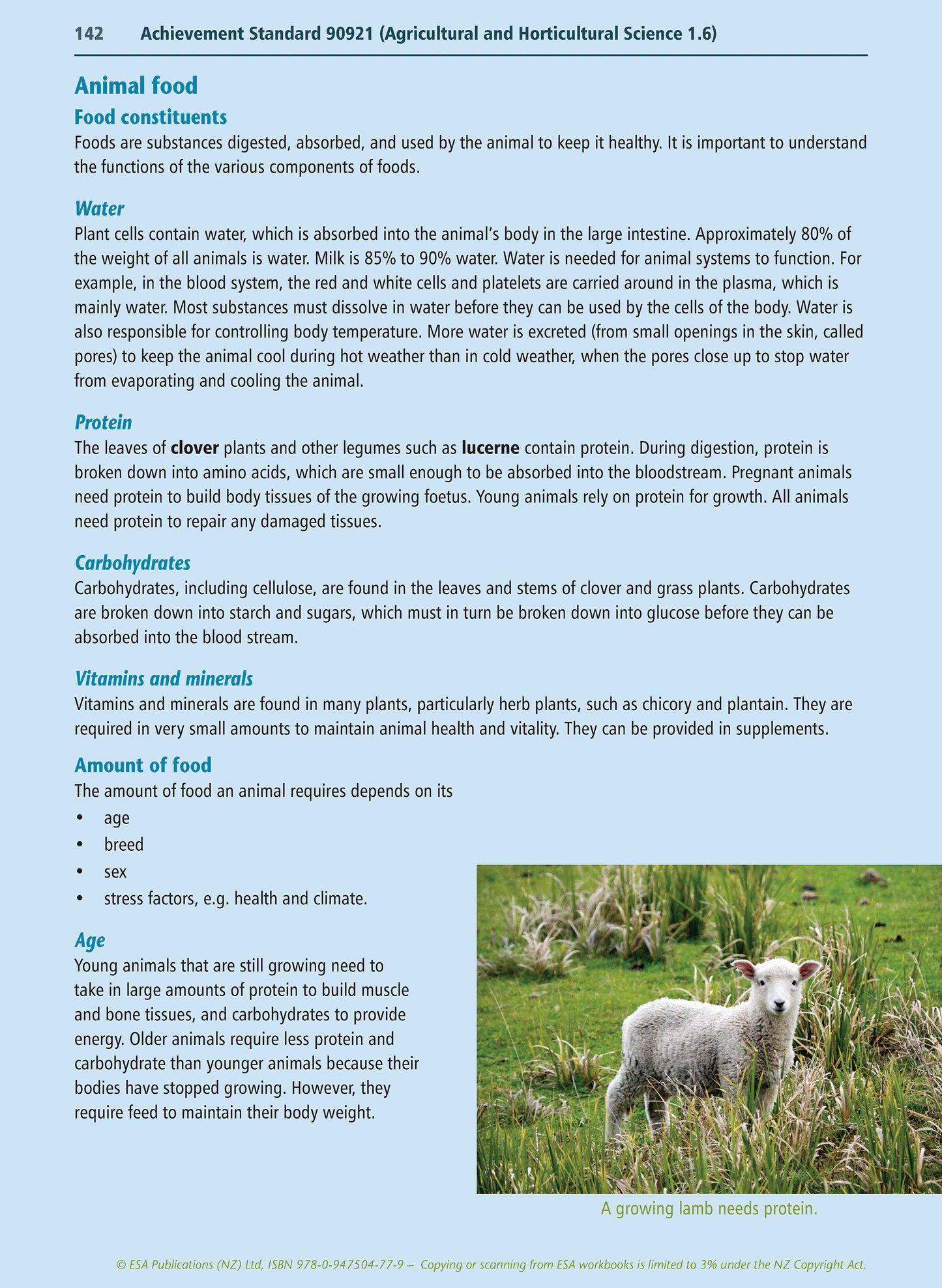 Level 1 Agriculture Learning Workbook