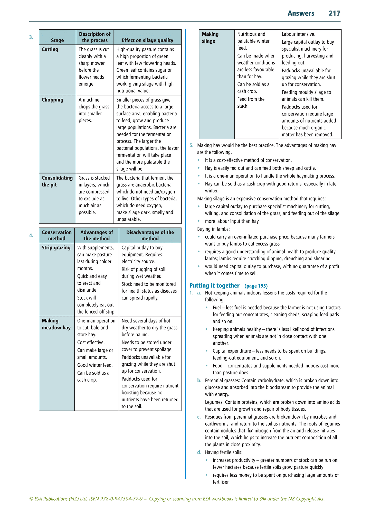 Level 1 Agriculture Learning Workbook