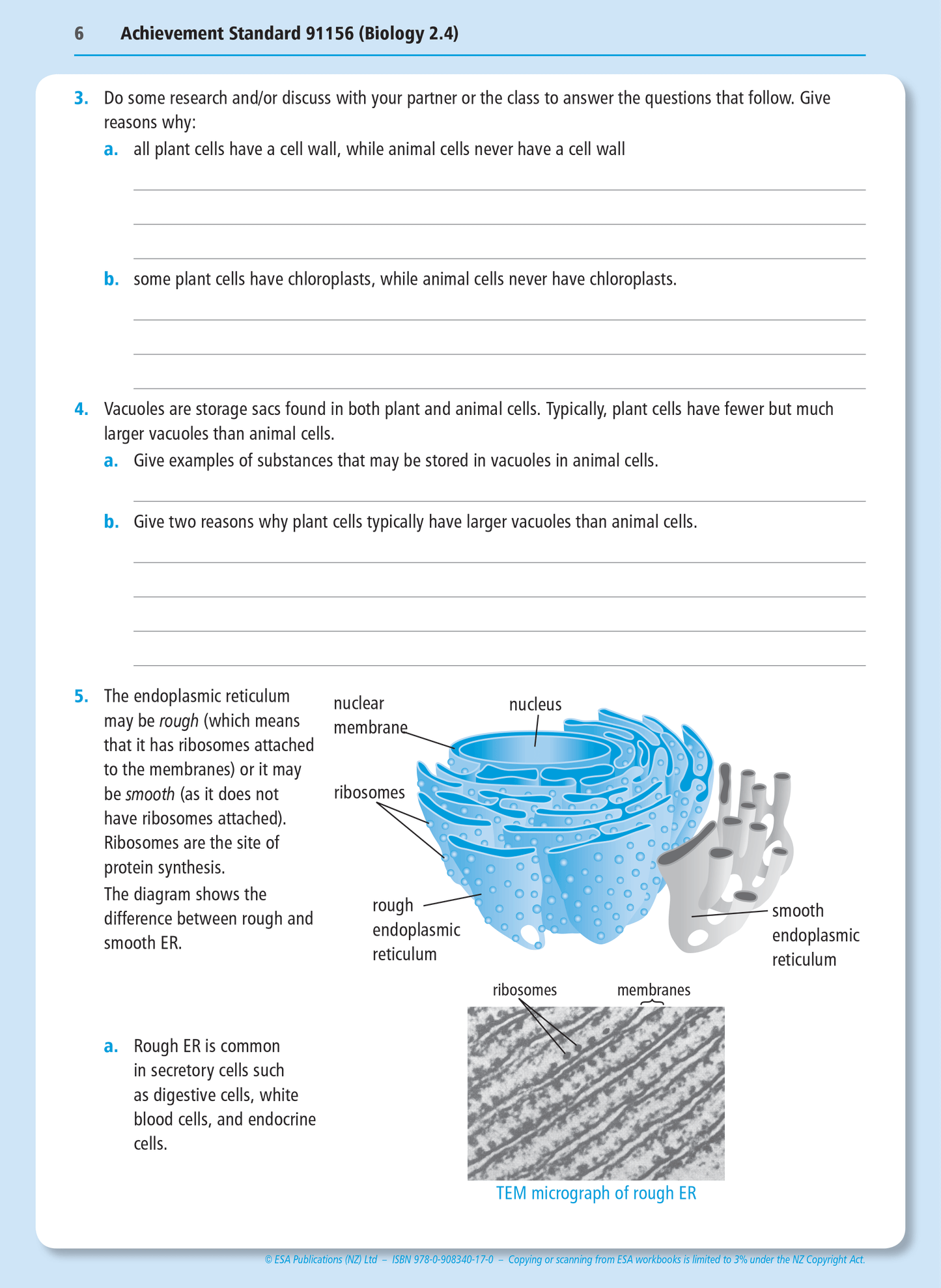 Level 2 Biology Externals Learning Workbook