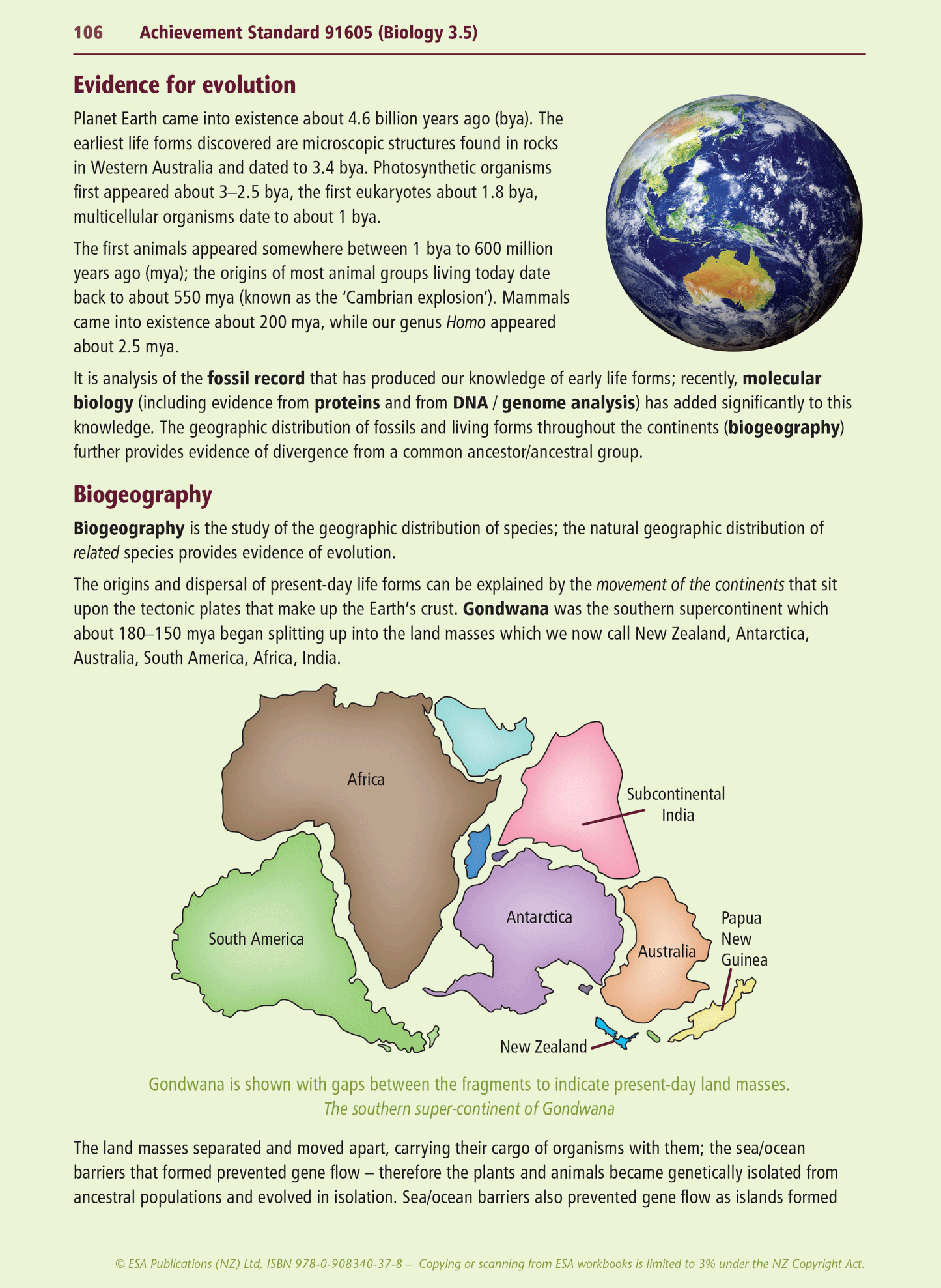 Level 3 Biology Externals Learning Workbook