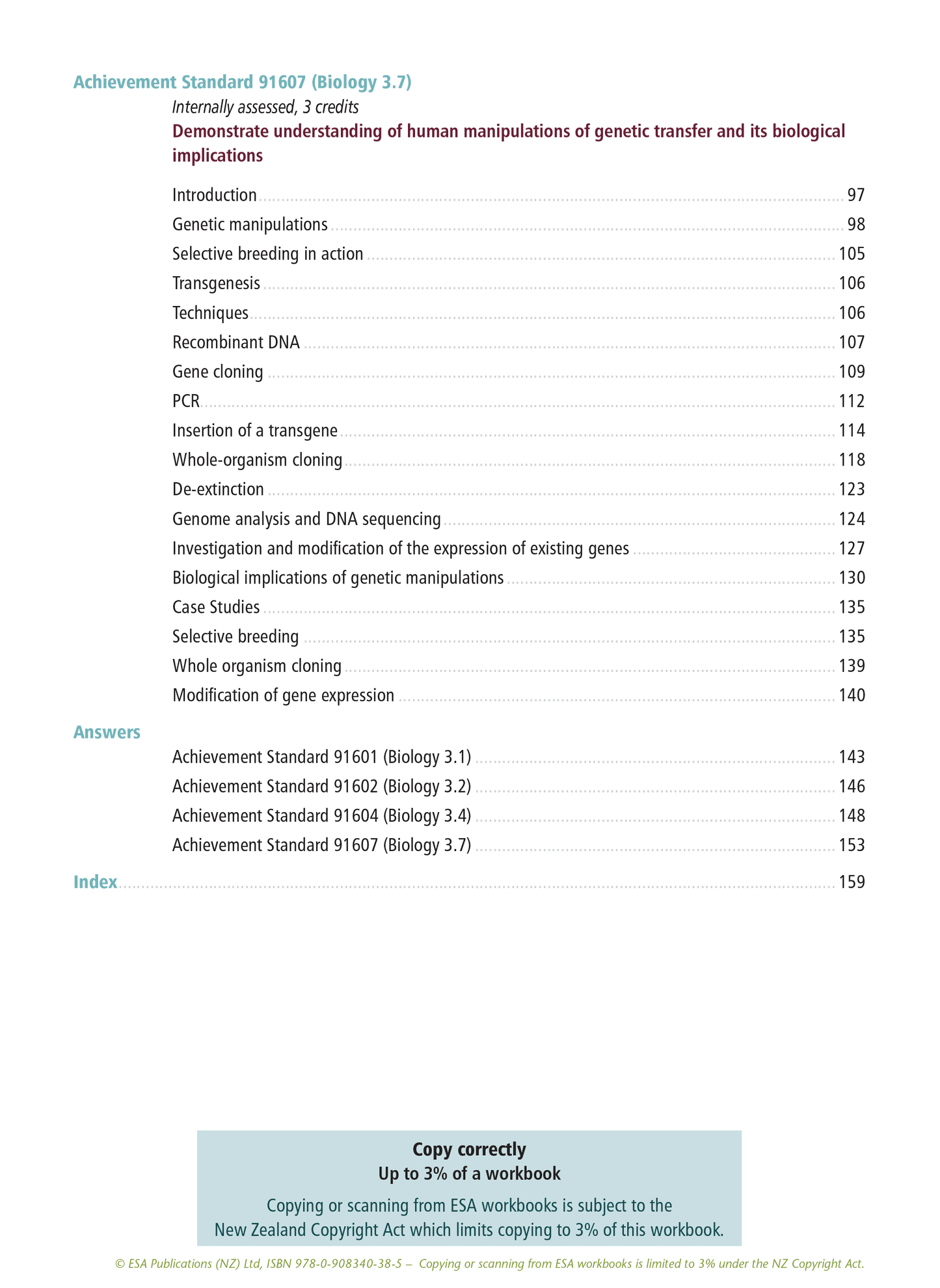 Level 3 Biology Internals Learning Workbook