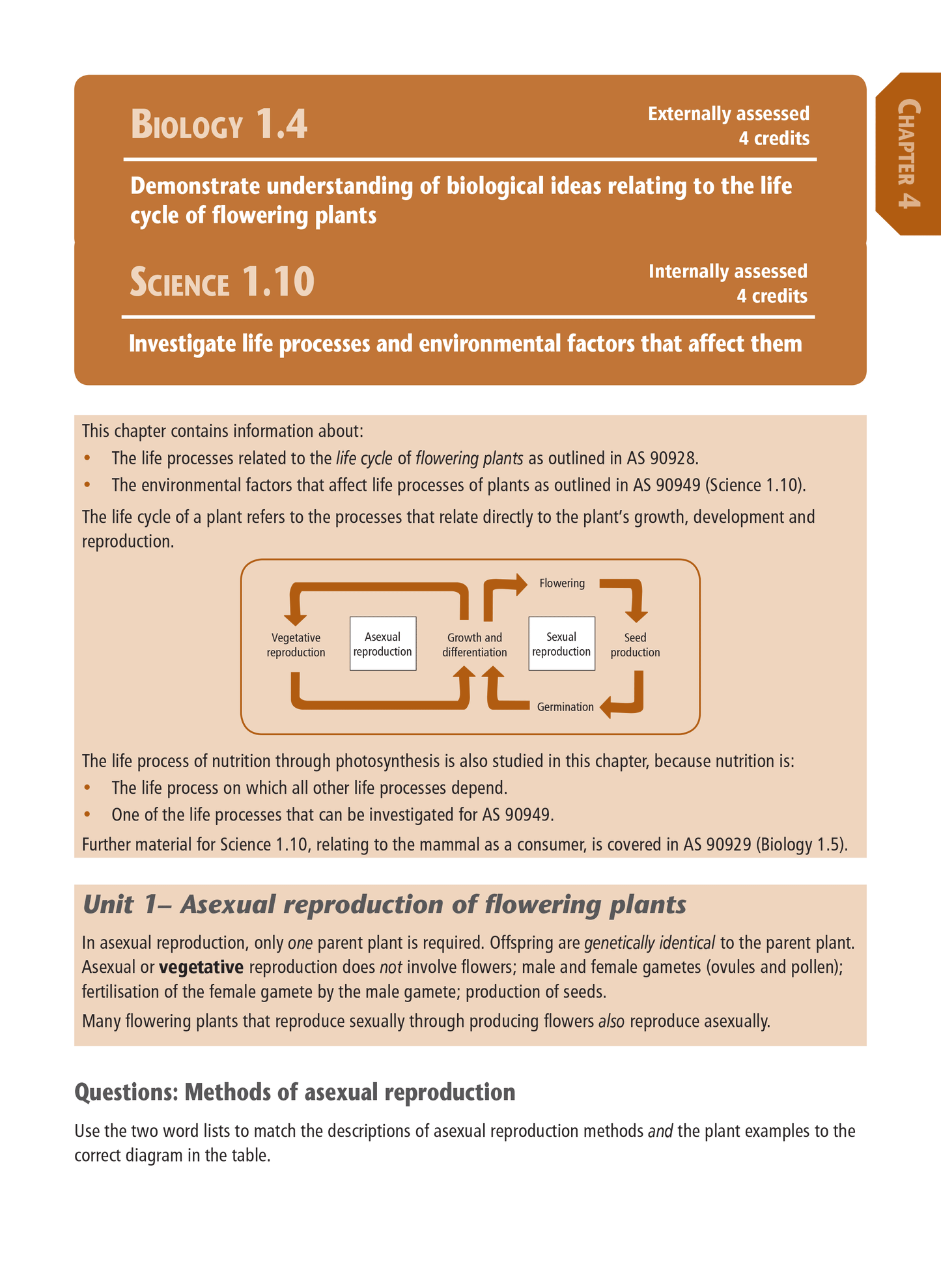 Level 1 Biology Learning Workbook