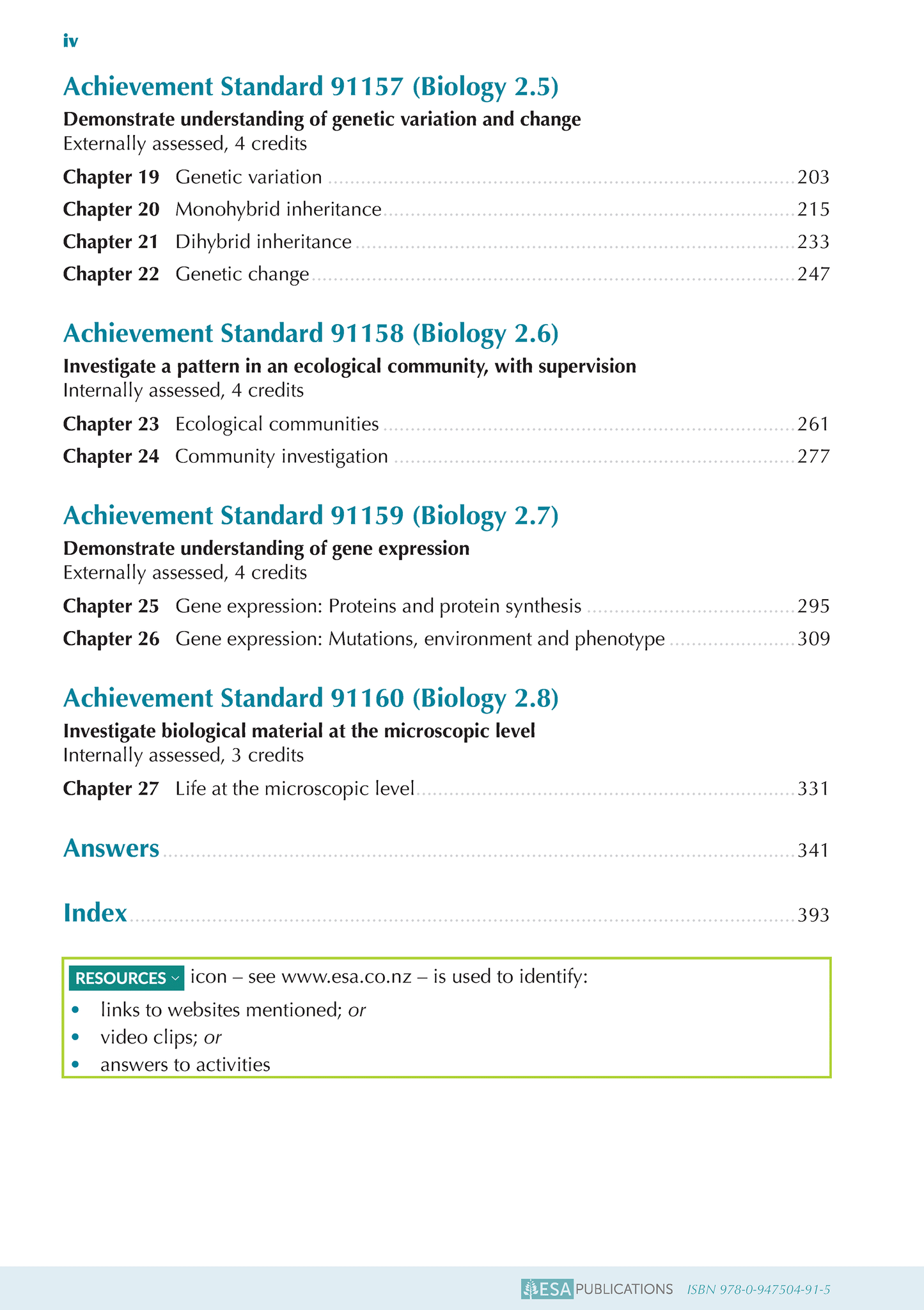 Level 2 Biology ESA Study Guide