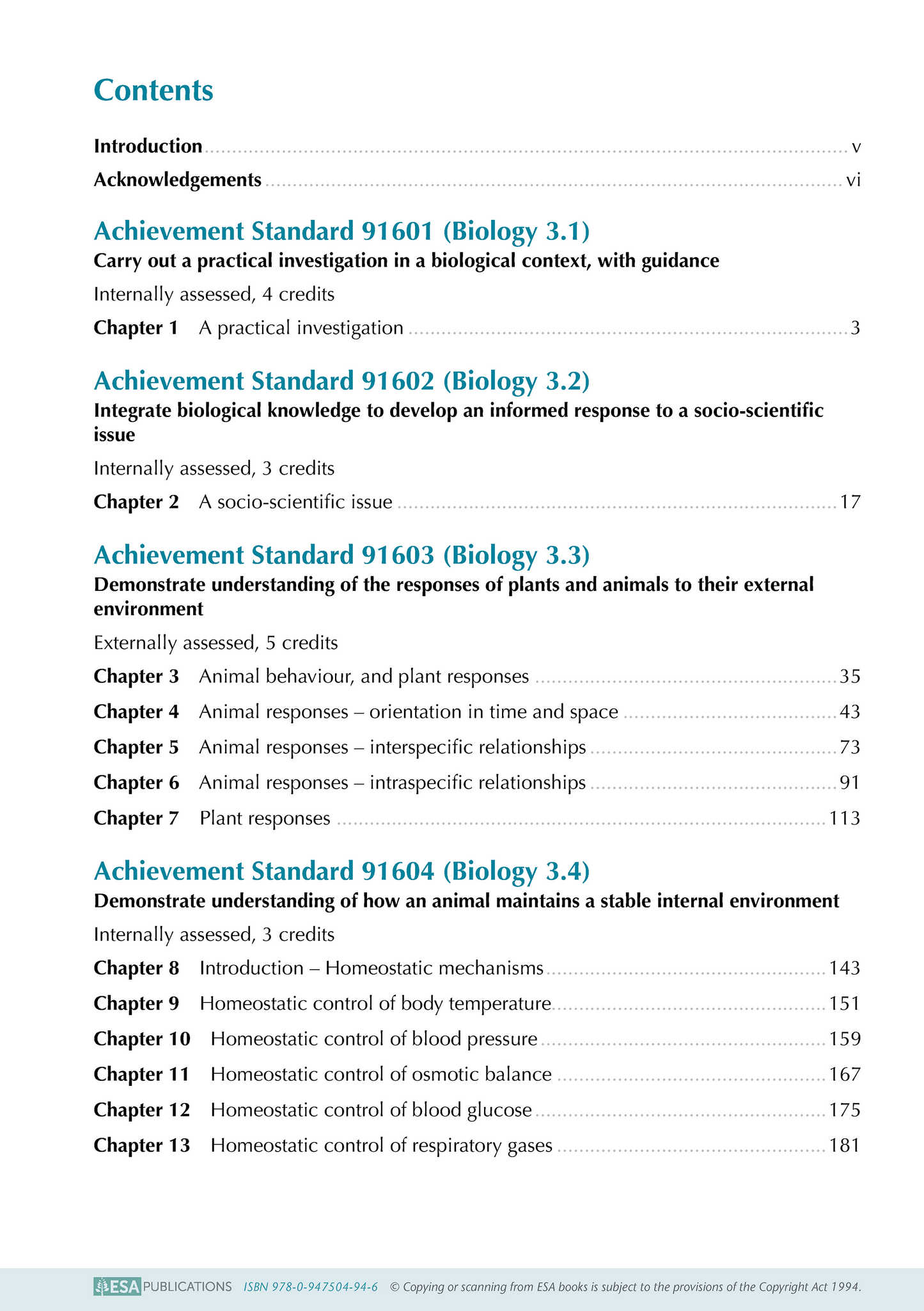 Level 3 Biology ESA Study Guide