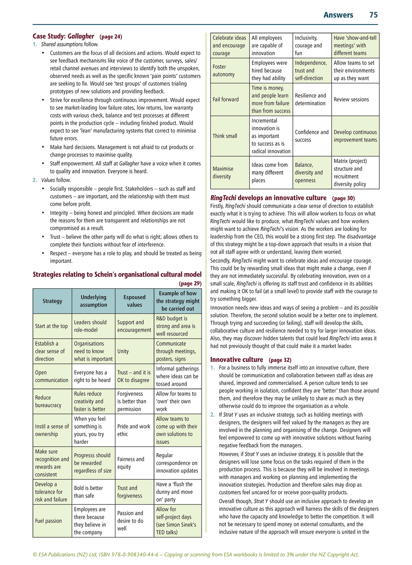 Level 3 Internal Business Factors 3.1 Learning Workbook