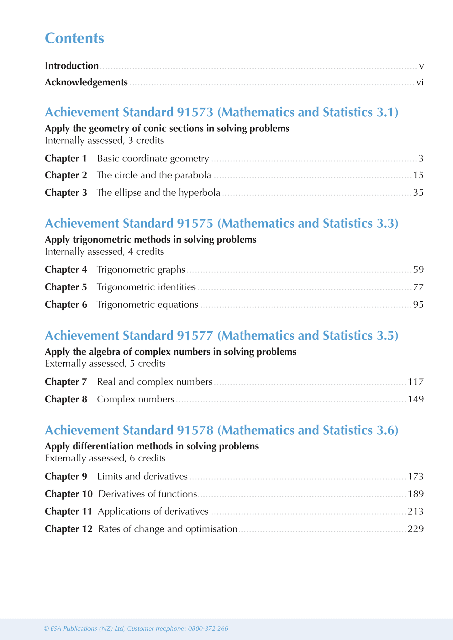 Level 3 Calculus ESA Study Guide