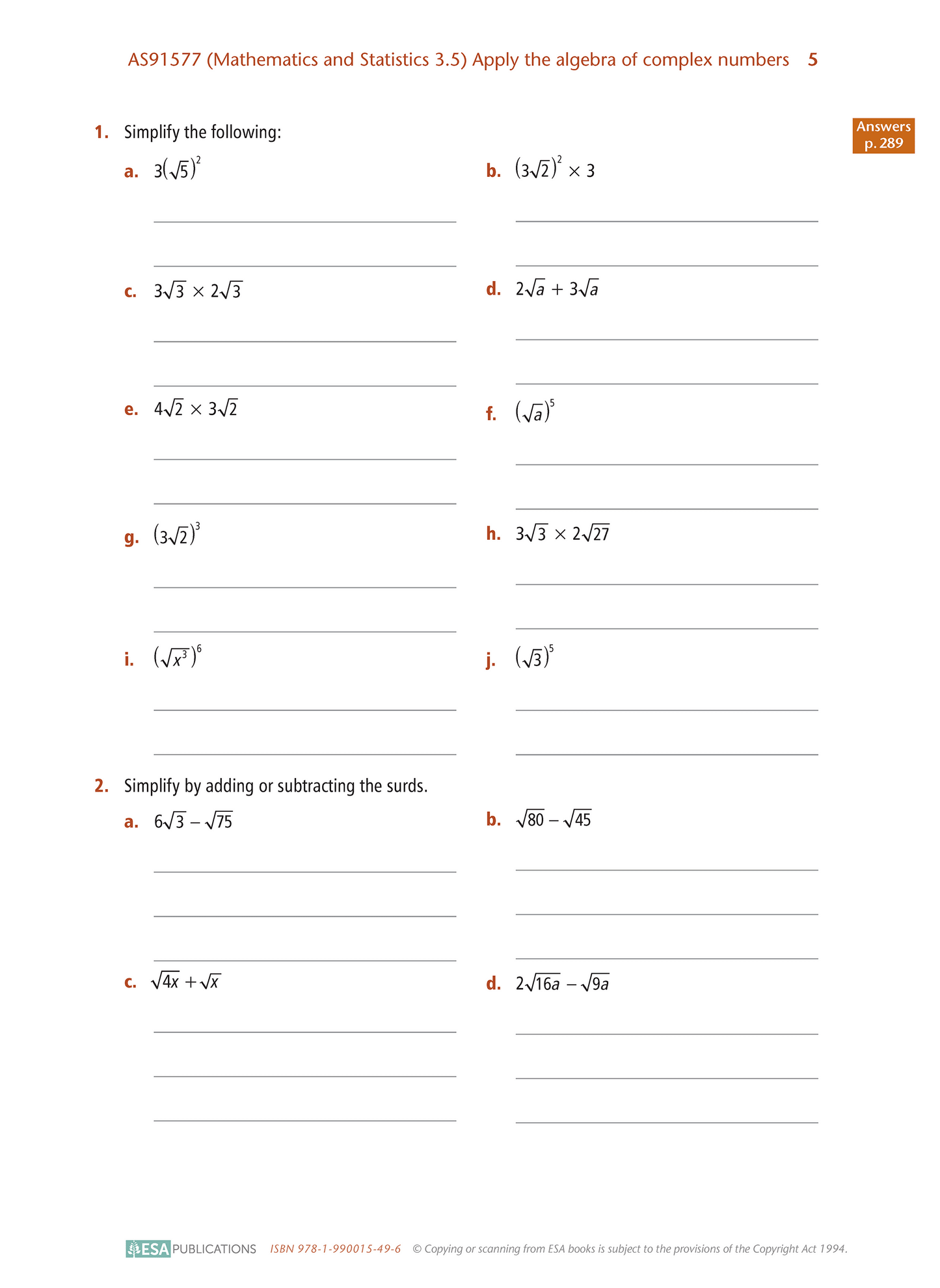 Level 3 Calculus Externals Learning Workbook