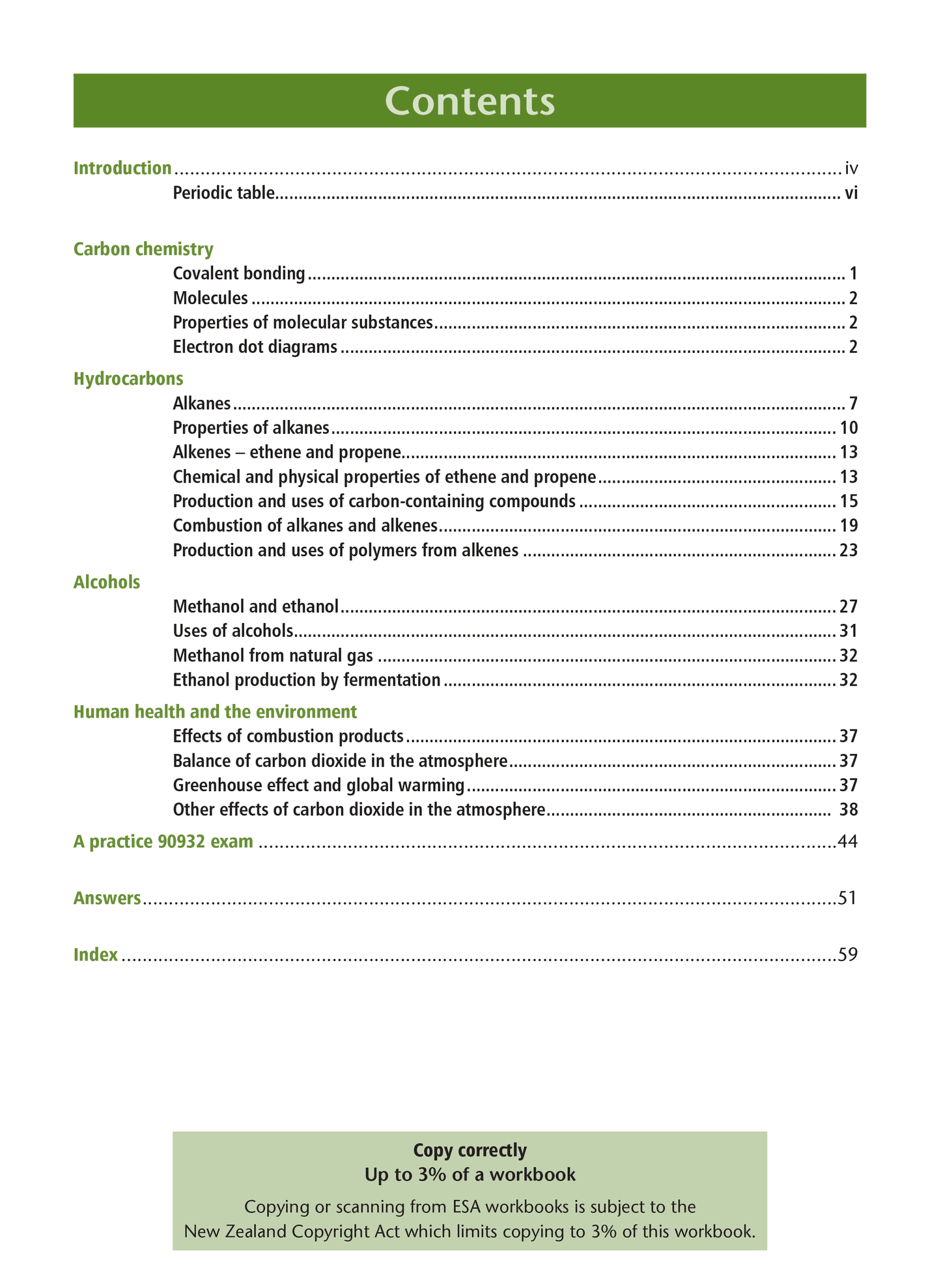 Level 1 Carbon 1.3 Learning Workbook