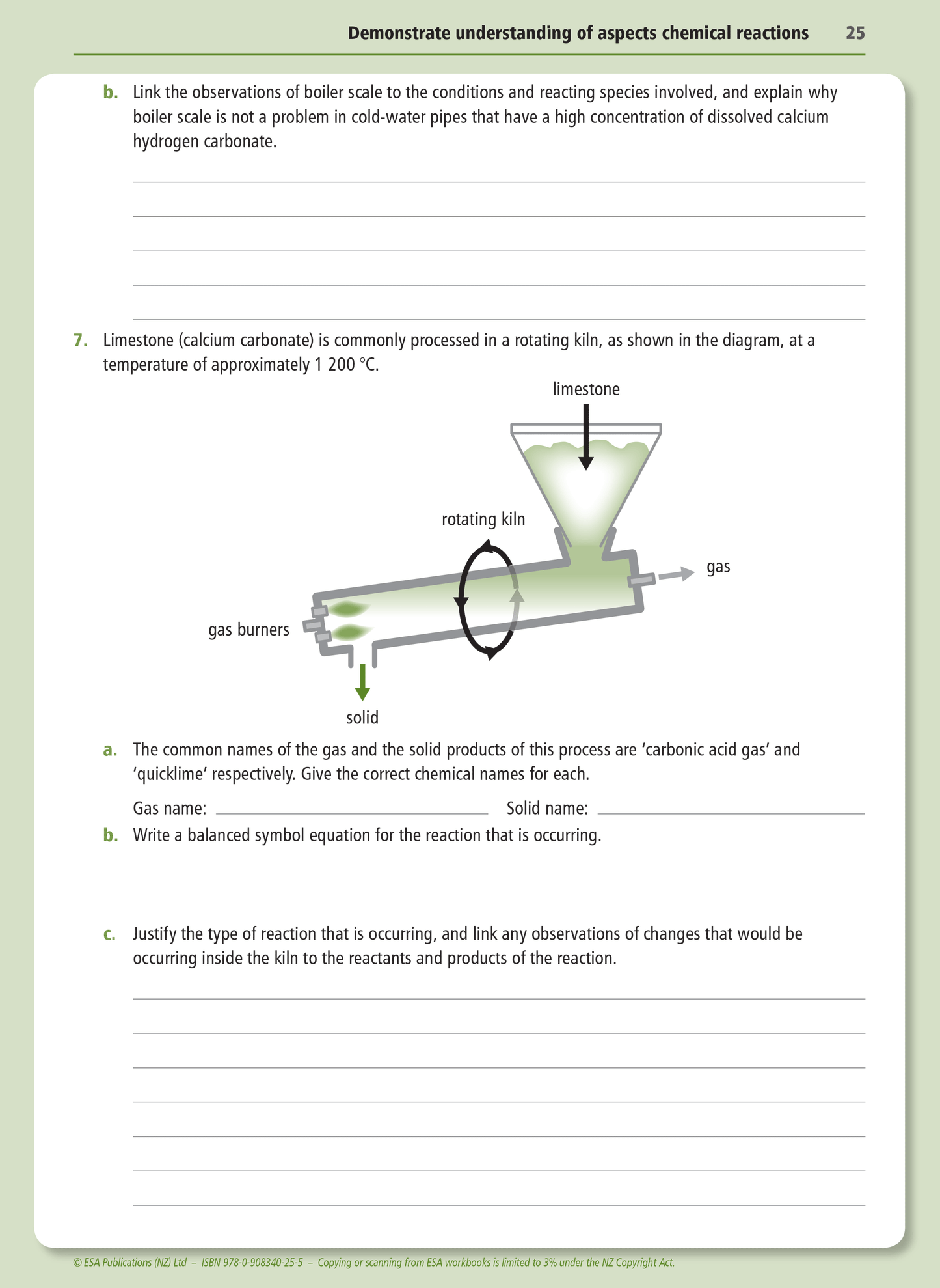 Level 1 Chemical Reactions 1.5 Learning Workbook
