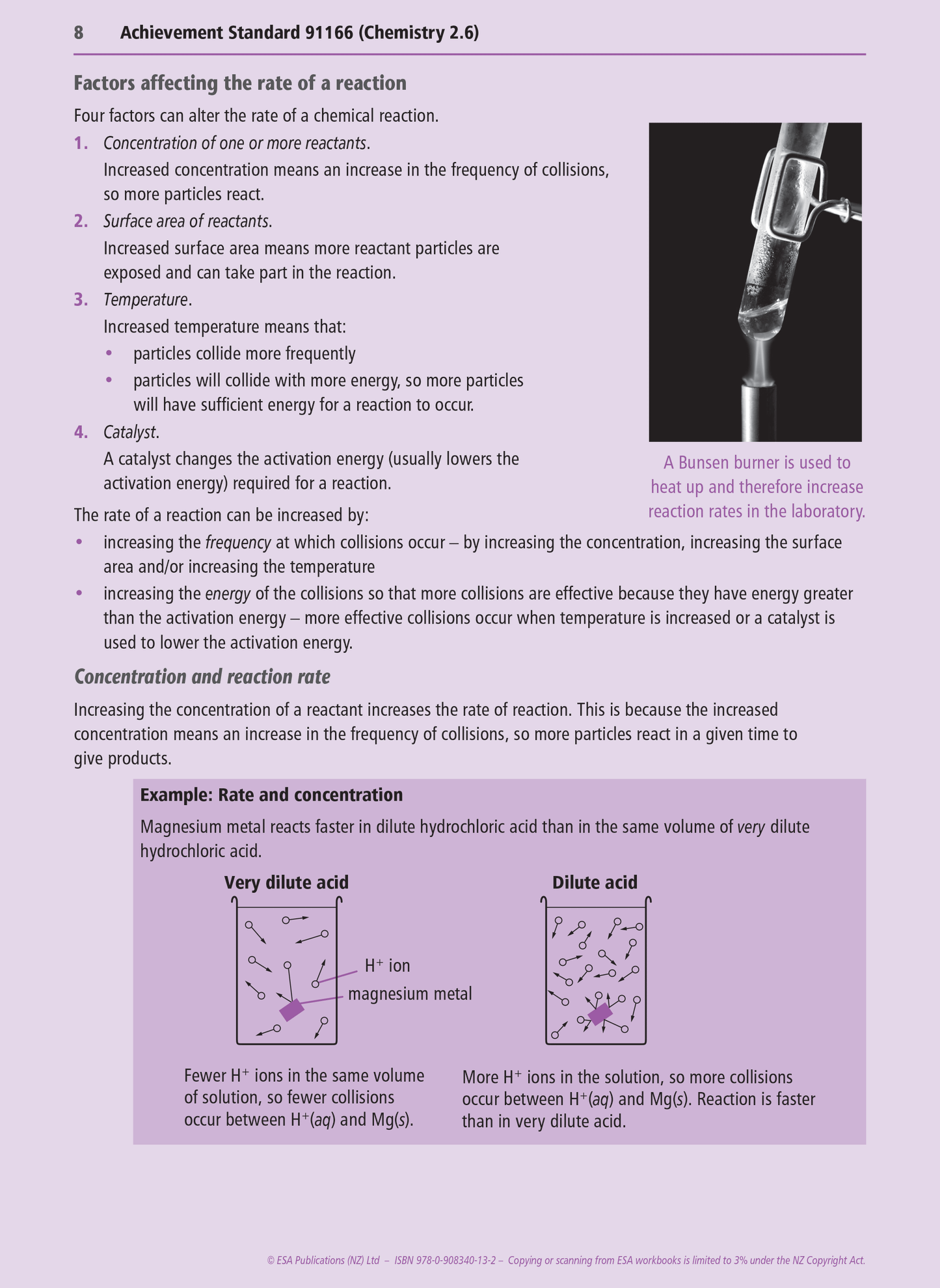 Level 2 Chemical Reactivity 2.6 Learning Workbook