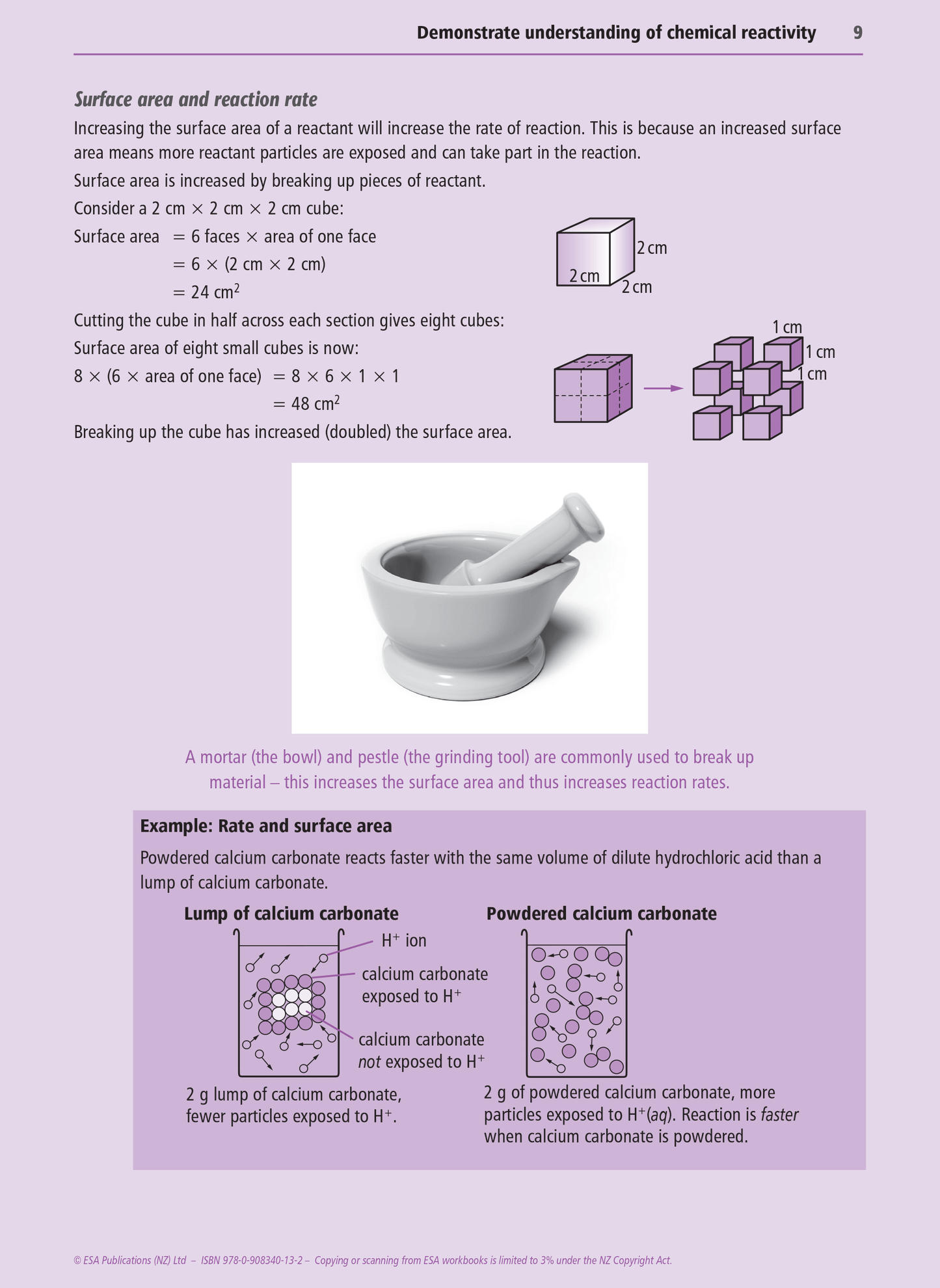 Level 2 Chemical Reactivity 2.6 Learning Workbook