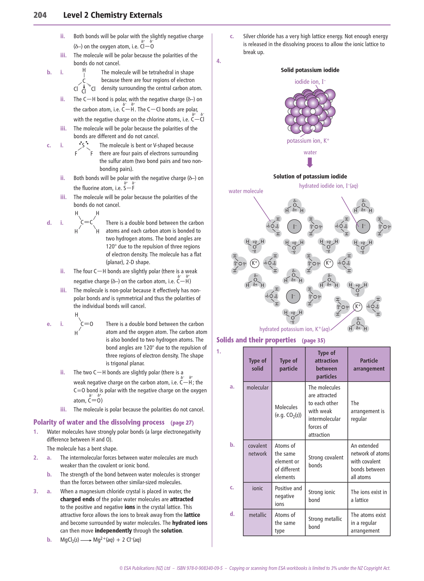 Level 2 Chemistry Externals Learning Workbook