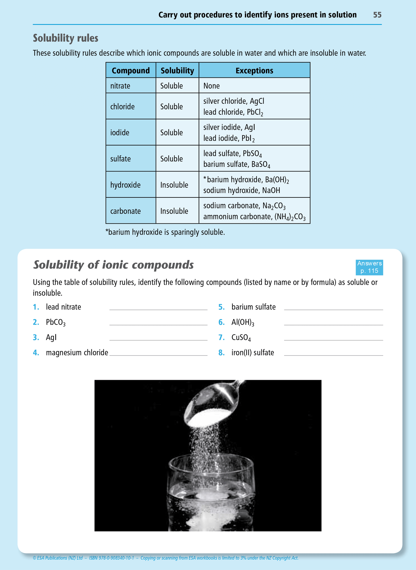 Level 2 Chemistry Internals Learning Workbook