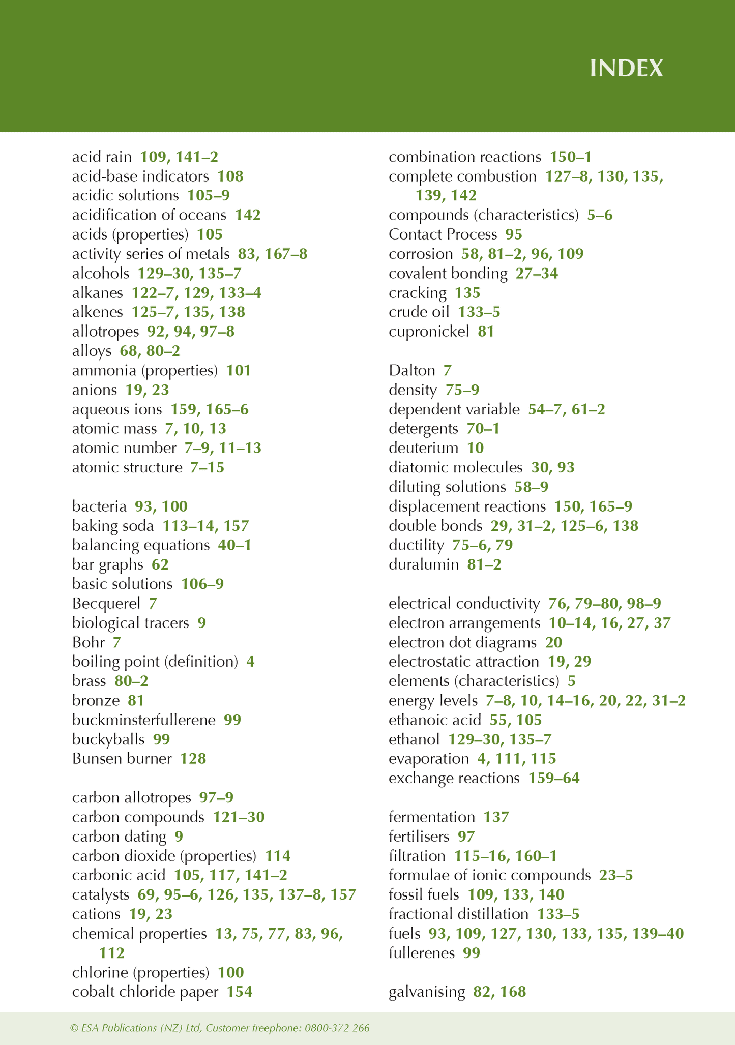 Level 1 Chemistry ESA Study Guide