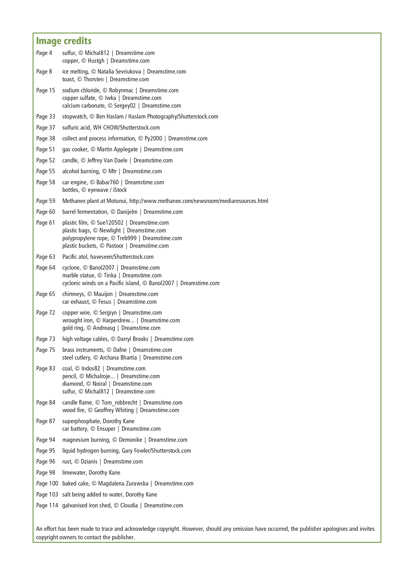 Level 1 Chemistry Learning Workbook - SPECIAL (damaged stock at $10 each)