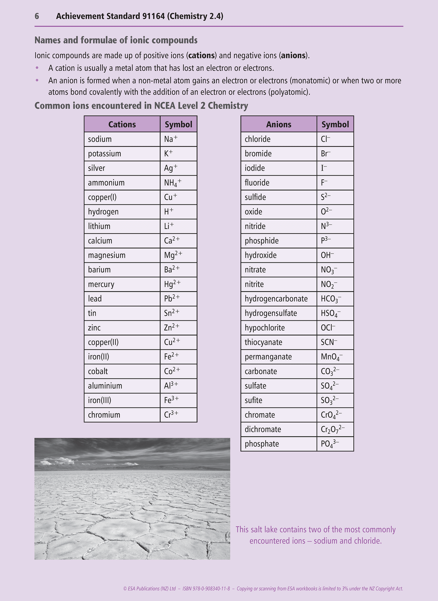 Level 2 Bonding, Structure, Properties & Energy Changes 2.4 Learning Workbook
