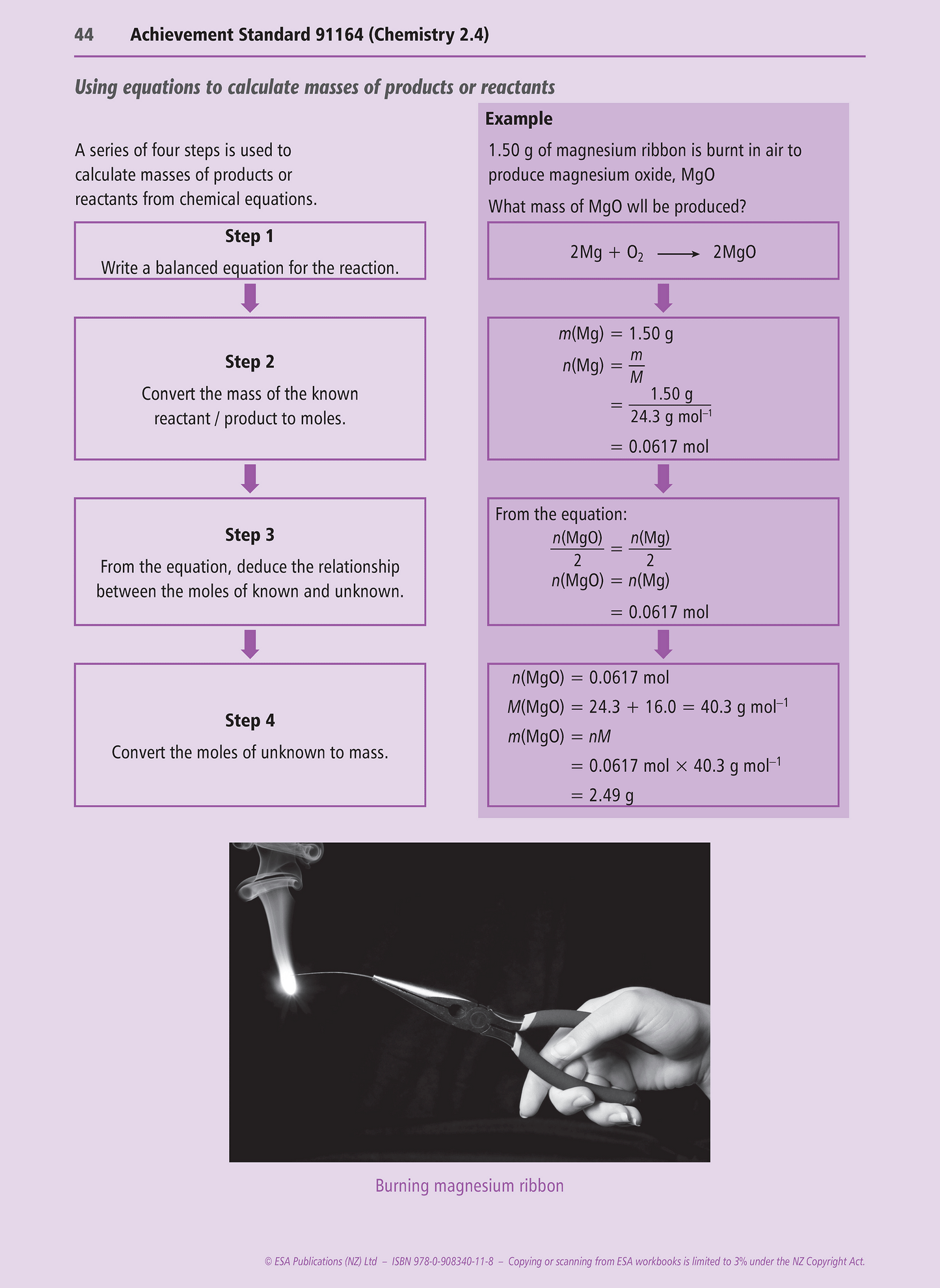 Level 2 Bonding, Structure, Properties & Energy Changes 2.4 Learning Workbook