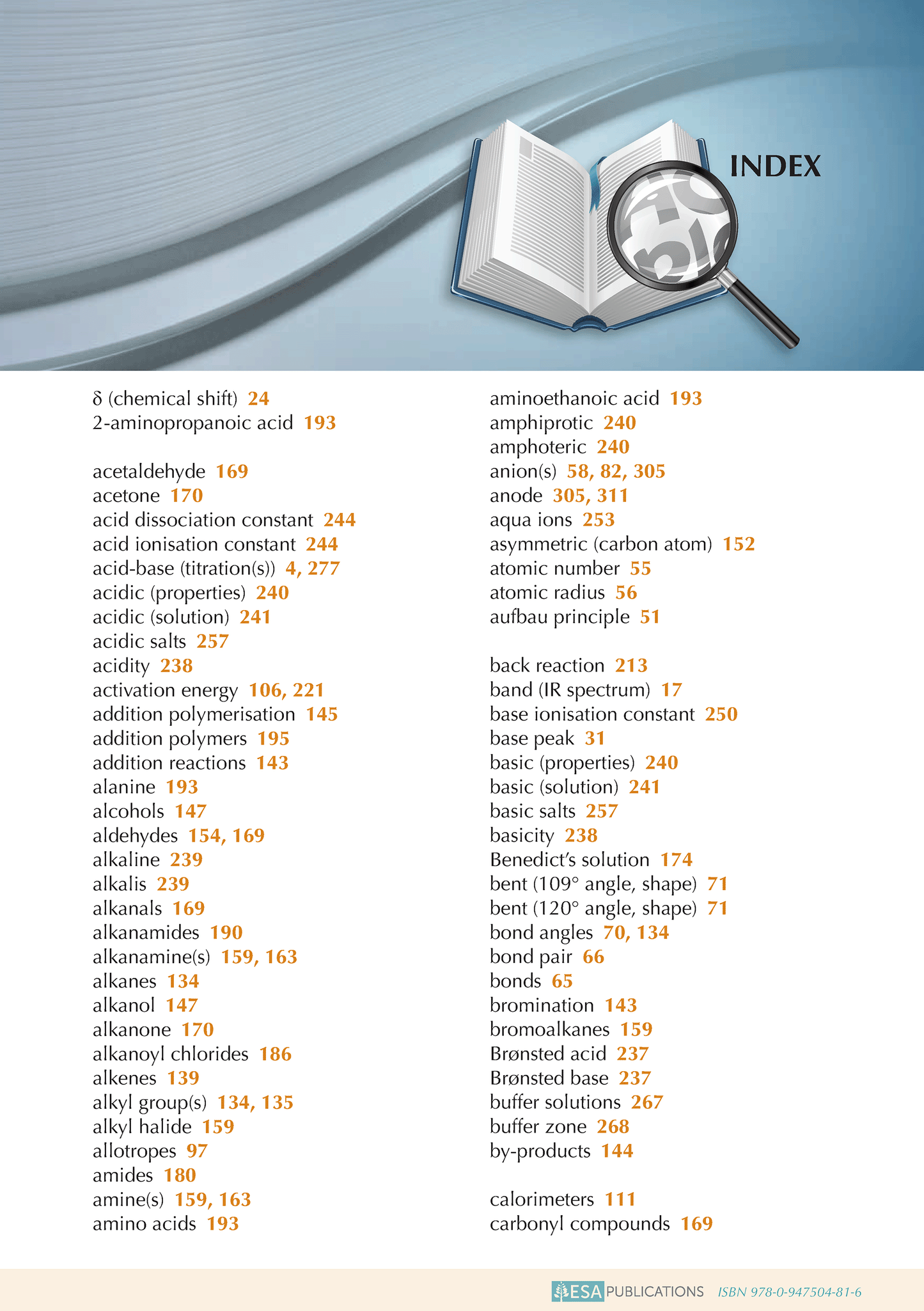 Level 3 Chemistry ESA Study Guide