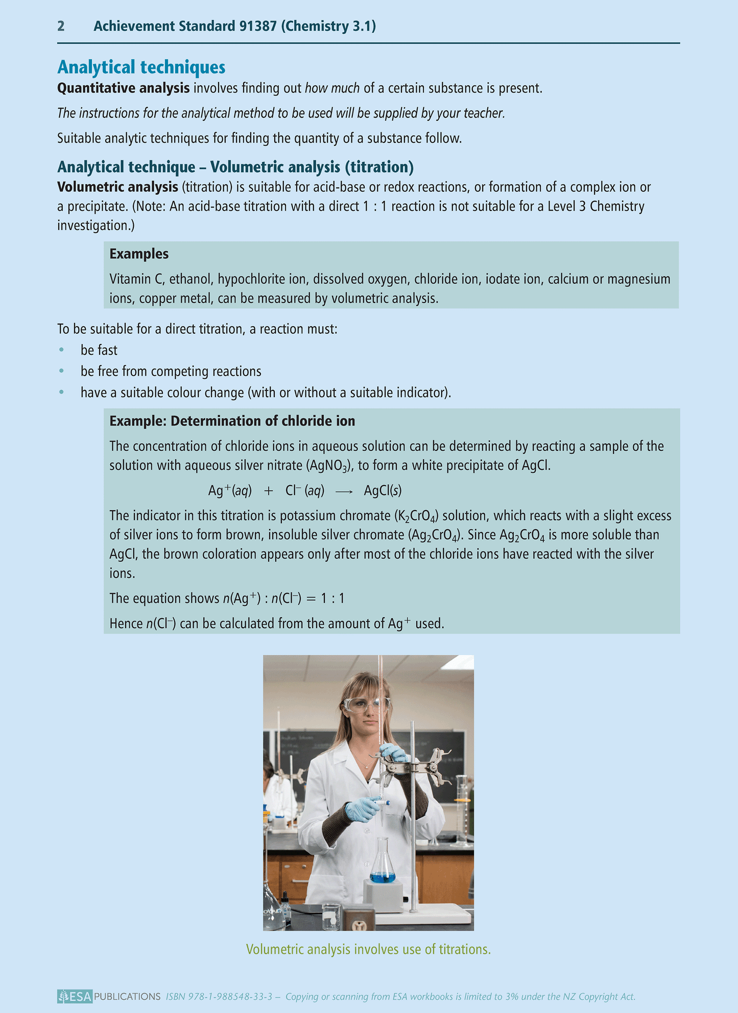 Level 3 Chemistry Learning Workbook