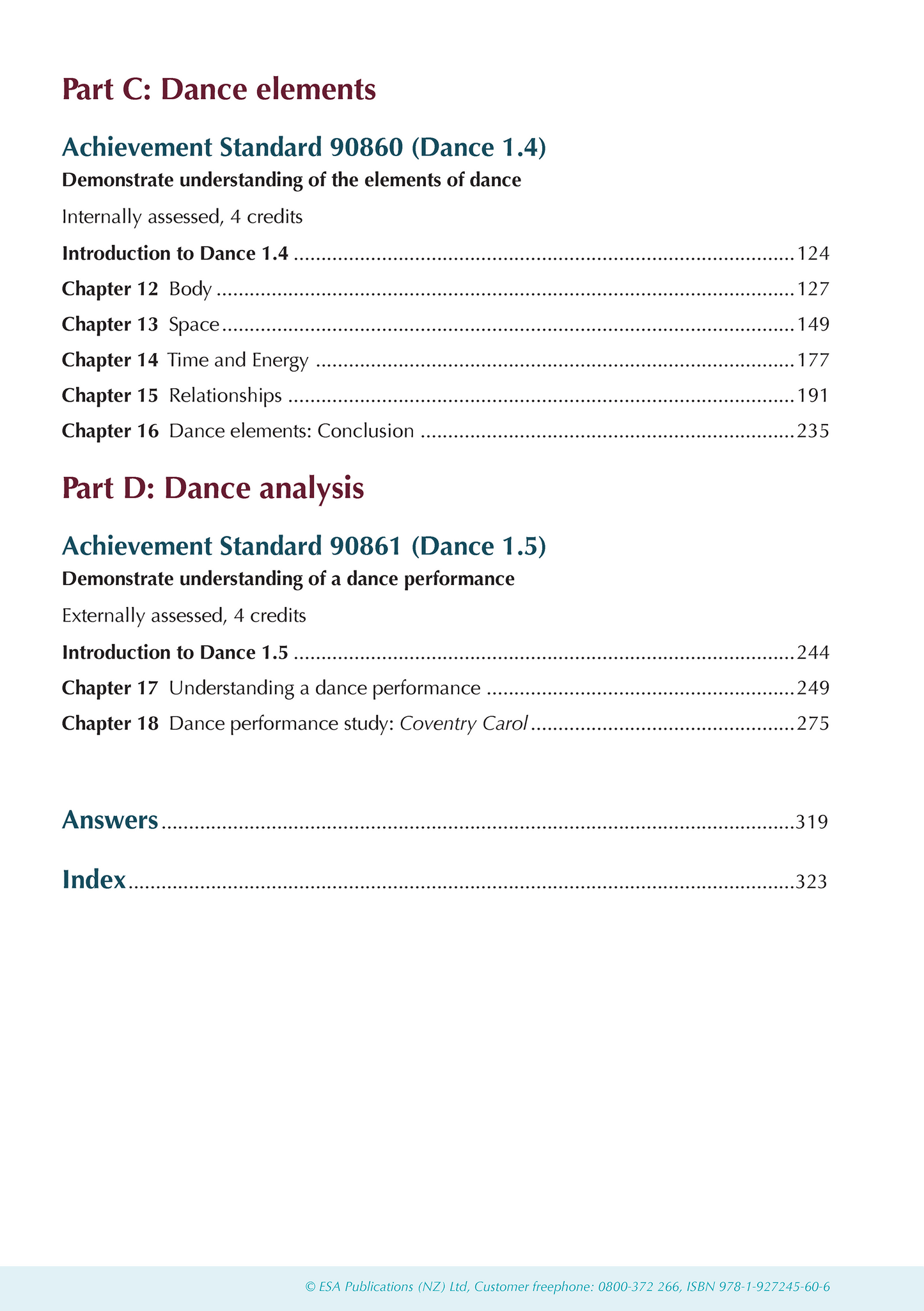 Level 1 Dance ESA Study Guide