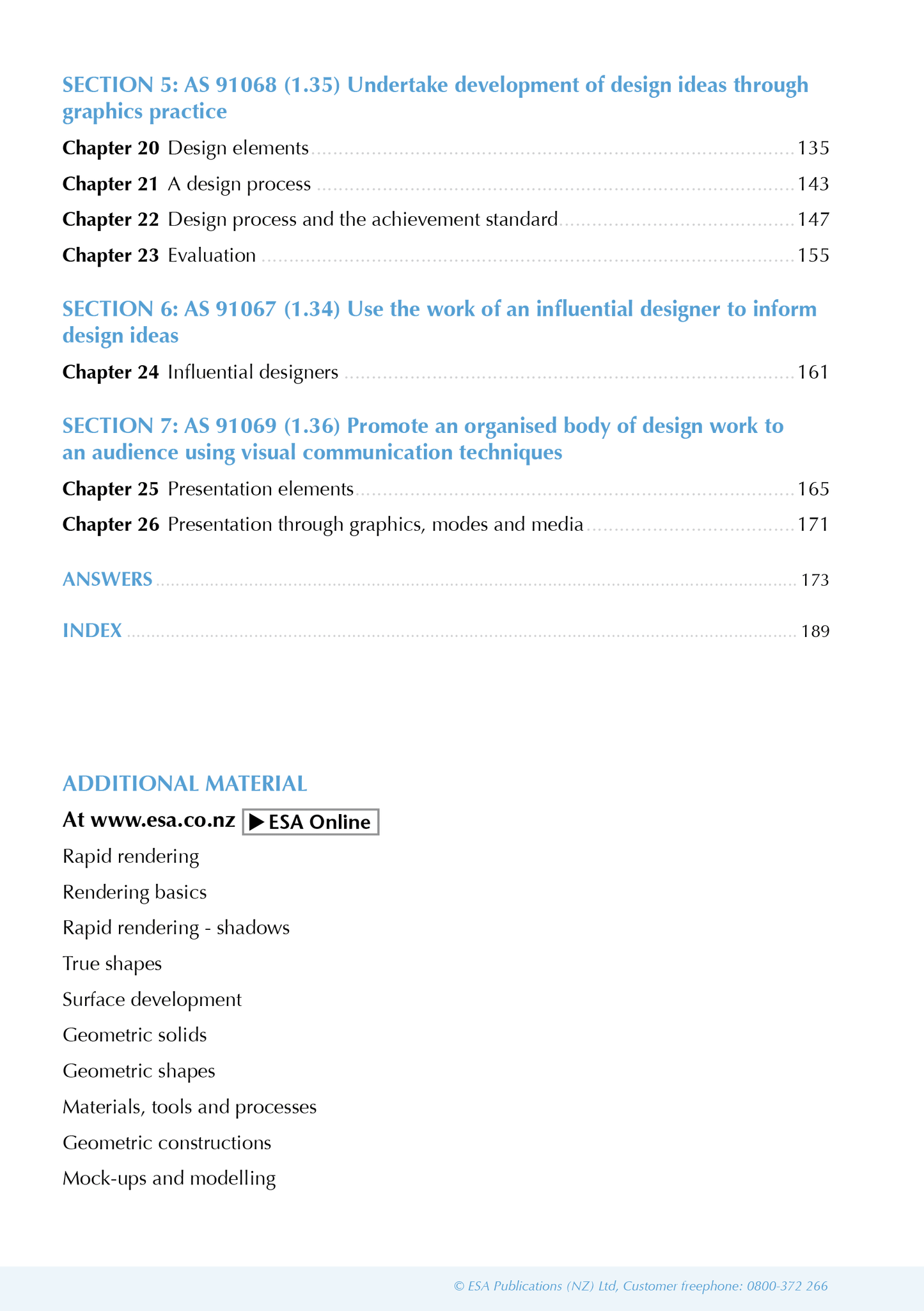 Level 1 Design and Visual Communication ESA Study Guide