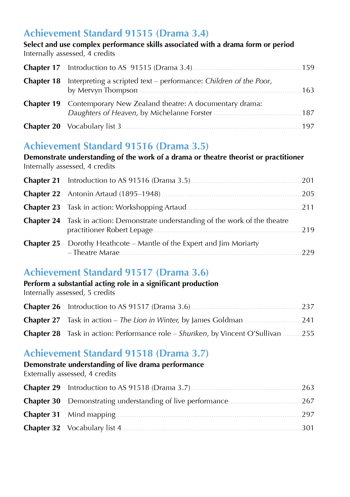 Level 3 Drama ESA Study Guide - SPECIAL (damaged stock at $20 each)