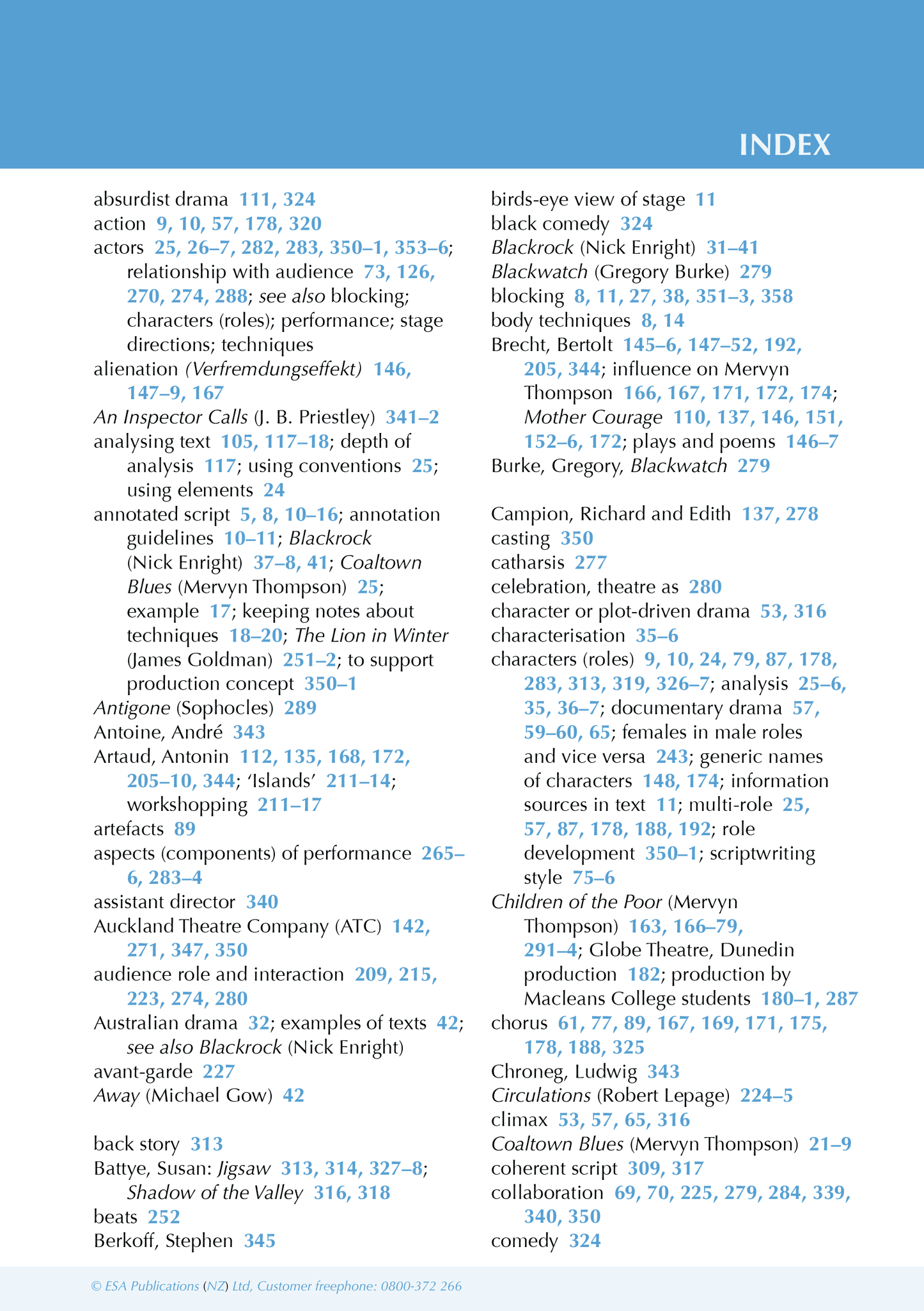 Level 3 Drama ESA Study Guide