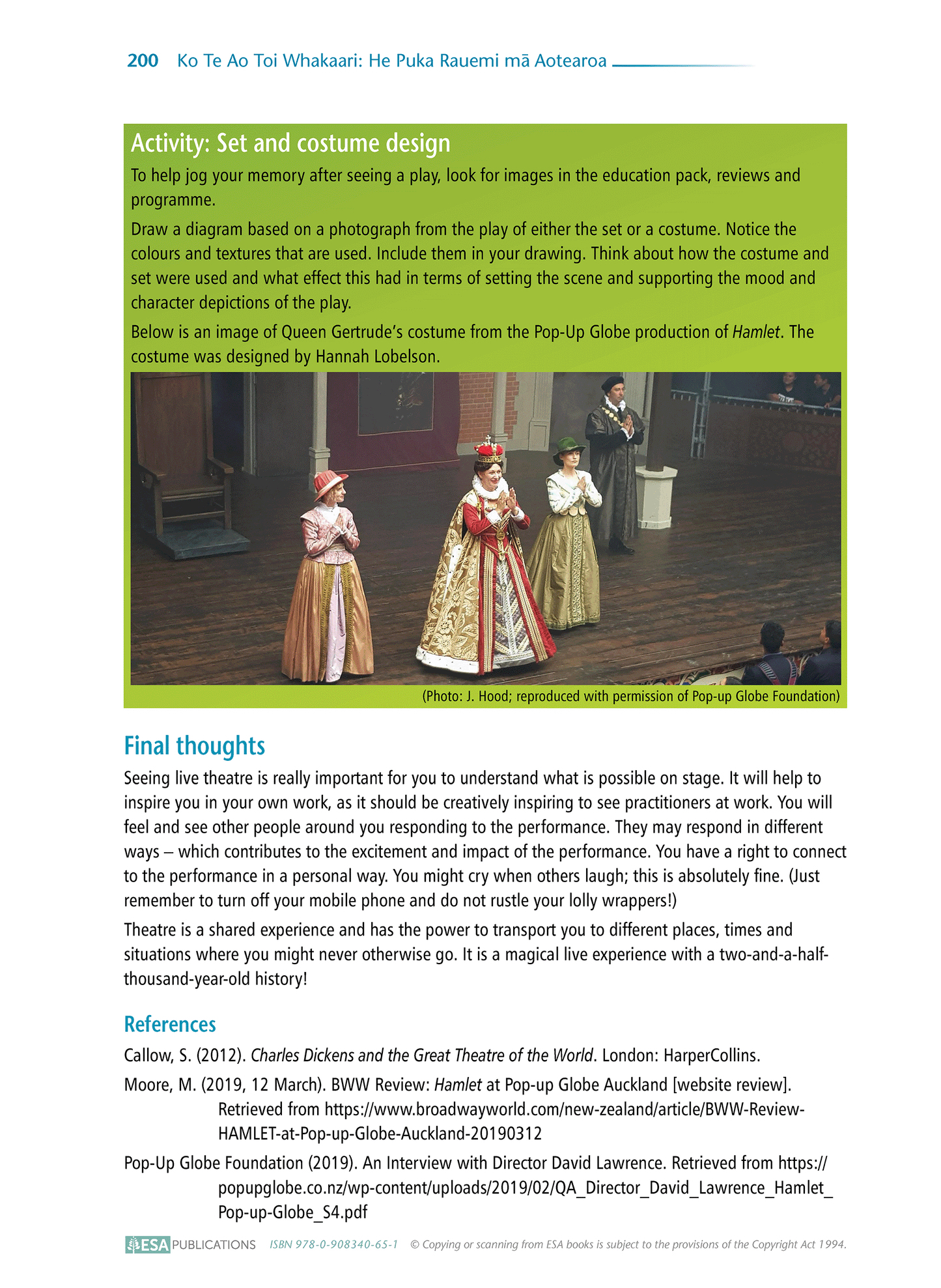 Drama Resources for New Zealand Senior Secondary Schools – Ko Te Ao Toi Whakaari: He Puka Rauemi mā Aotearoa