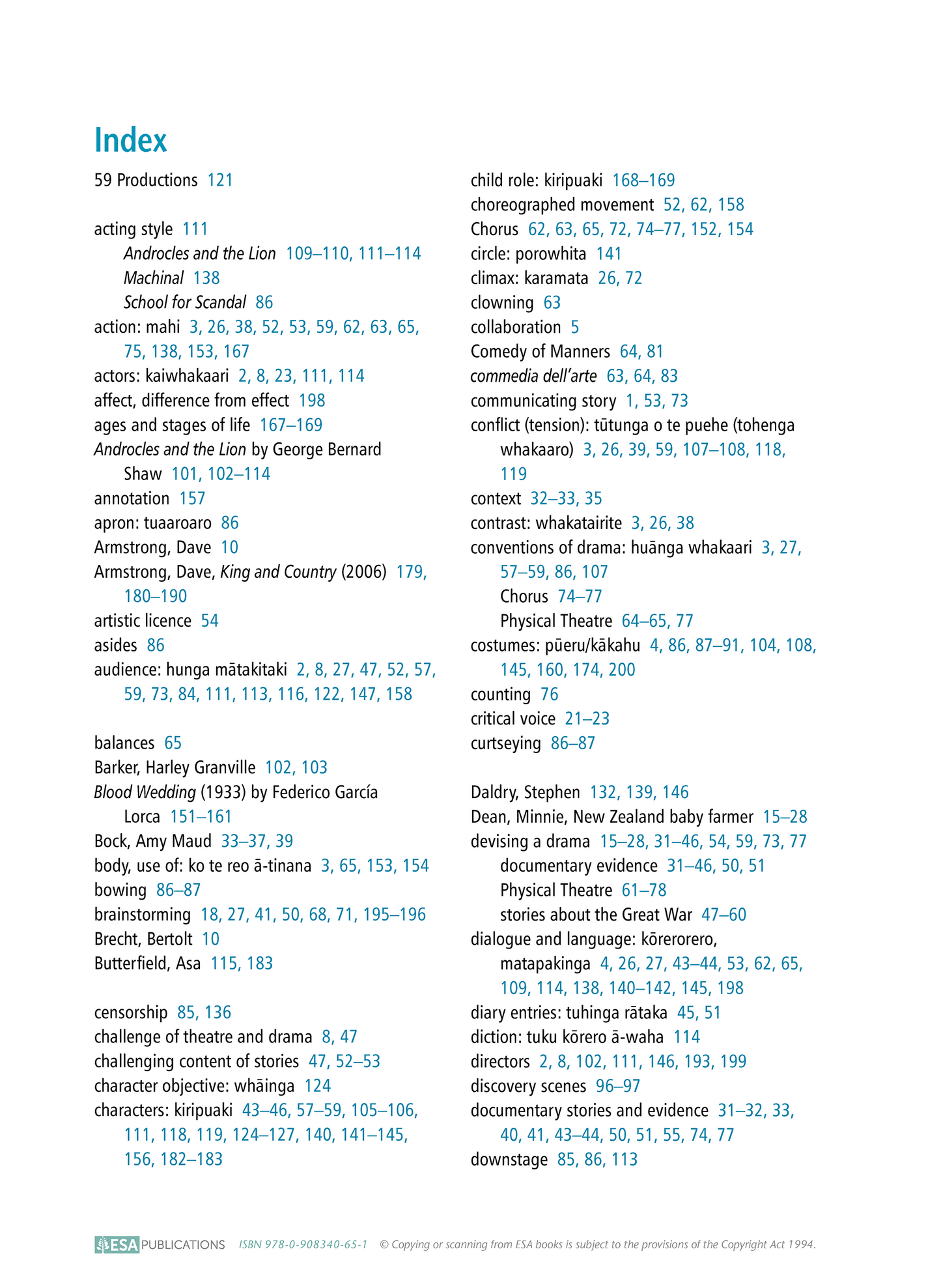 Drama Resources for New Zealand Senior Secondary Schools – Ko Te Ao Toi Whakaari: He Puka Rauemi mā Aotearoa