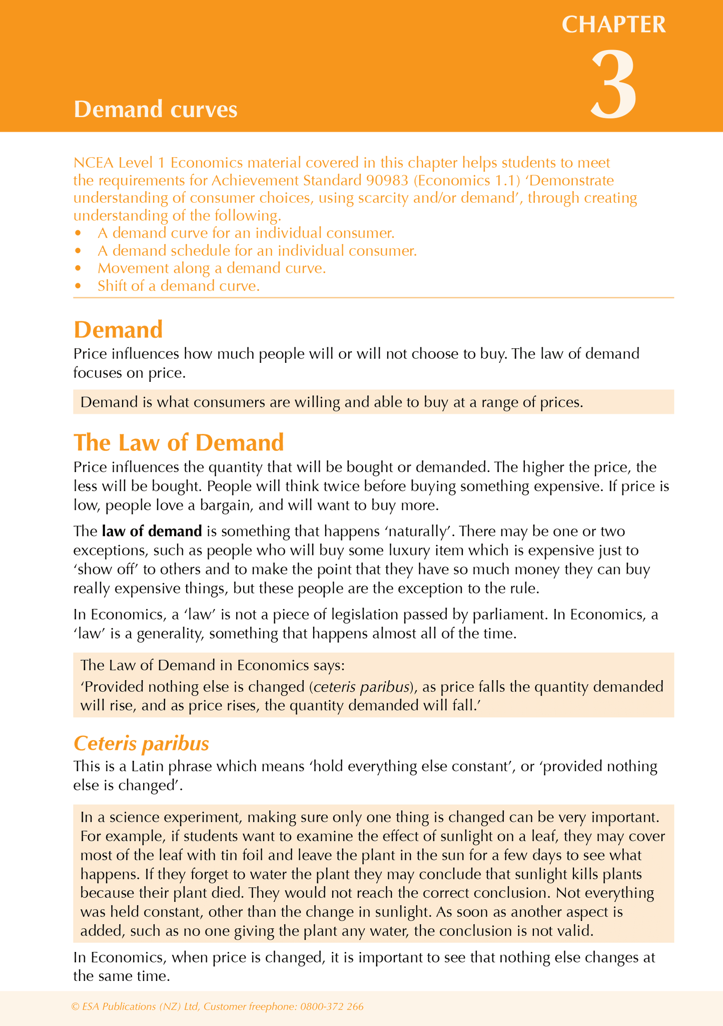 Level 1 Economics ESA Study Guide - SPECIAL (damaged stock at $10 each)