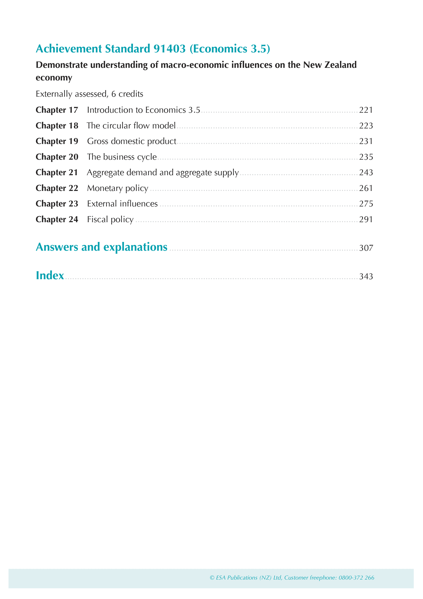 Level 3 Economics ESA Study Guide